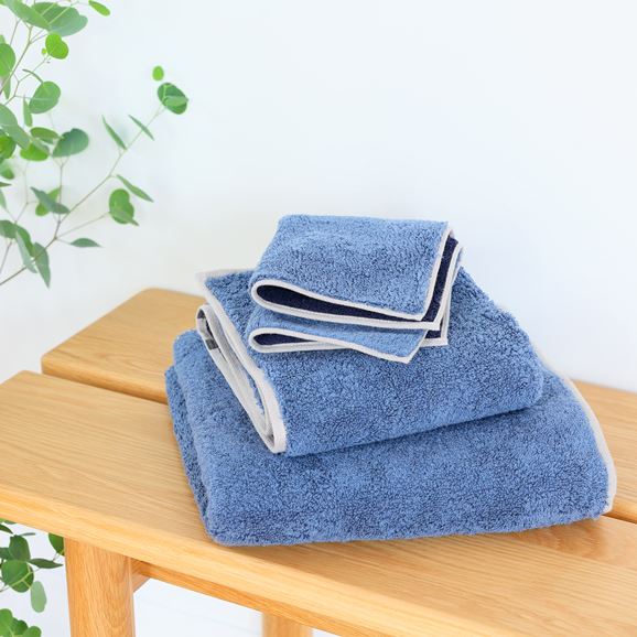 MUJI IDÉE Repos Mini Bath Towel - Jay Blue - Image 7