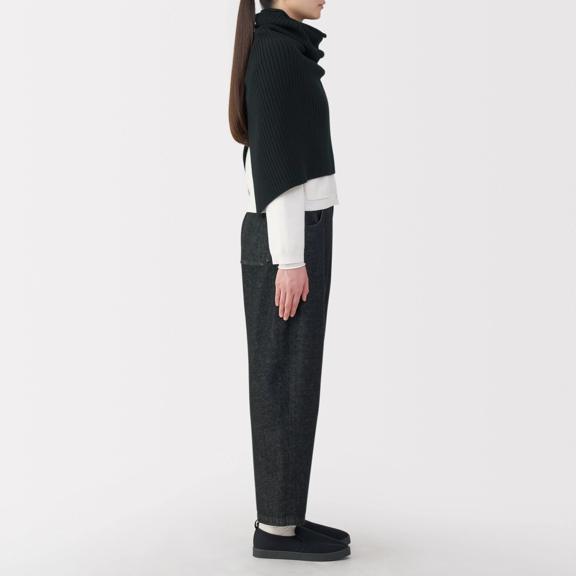 Non-Itchy Merino Wool Poncho - Image 11