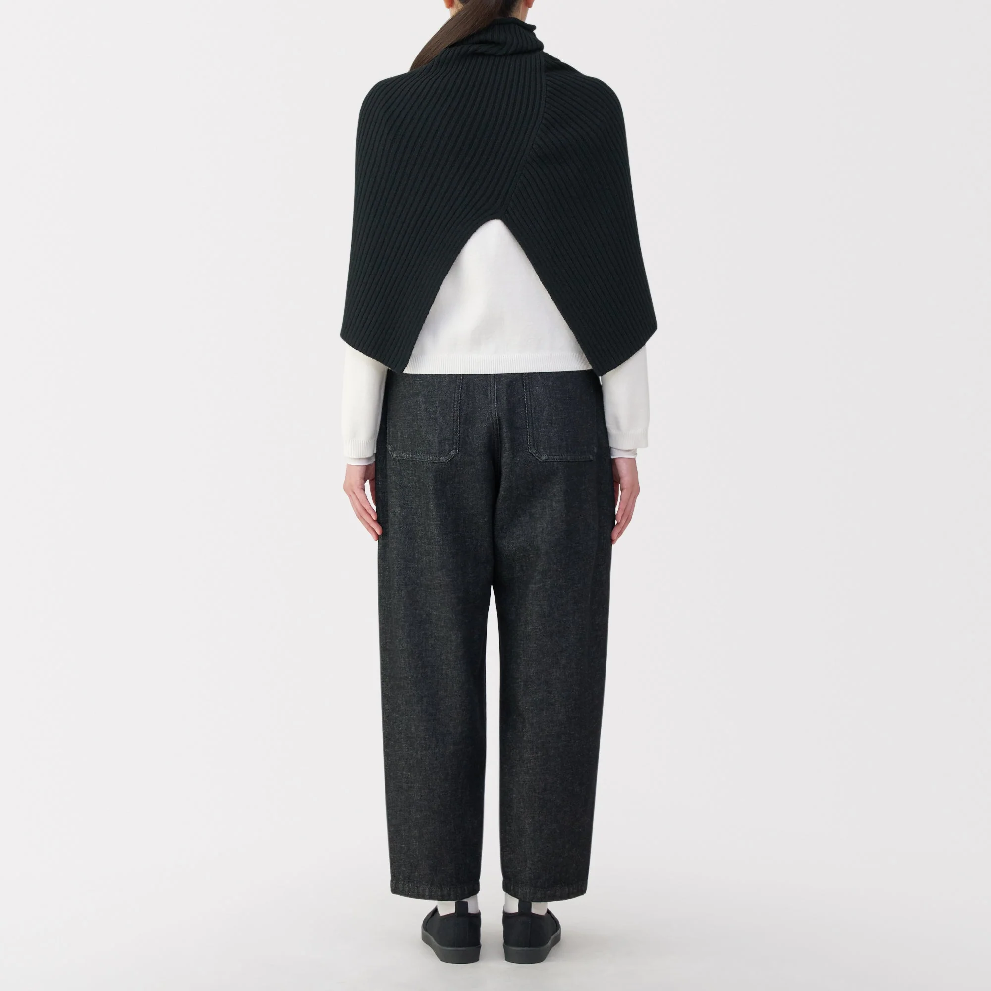 Non-Itchy Merino Wool Poncho - Image 12