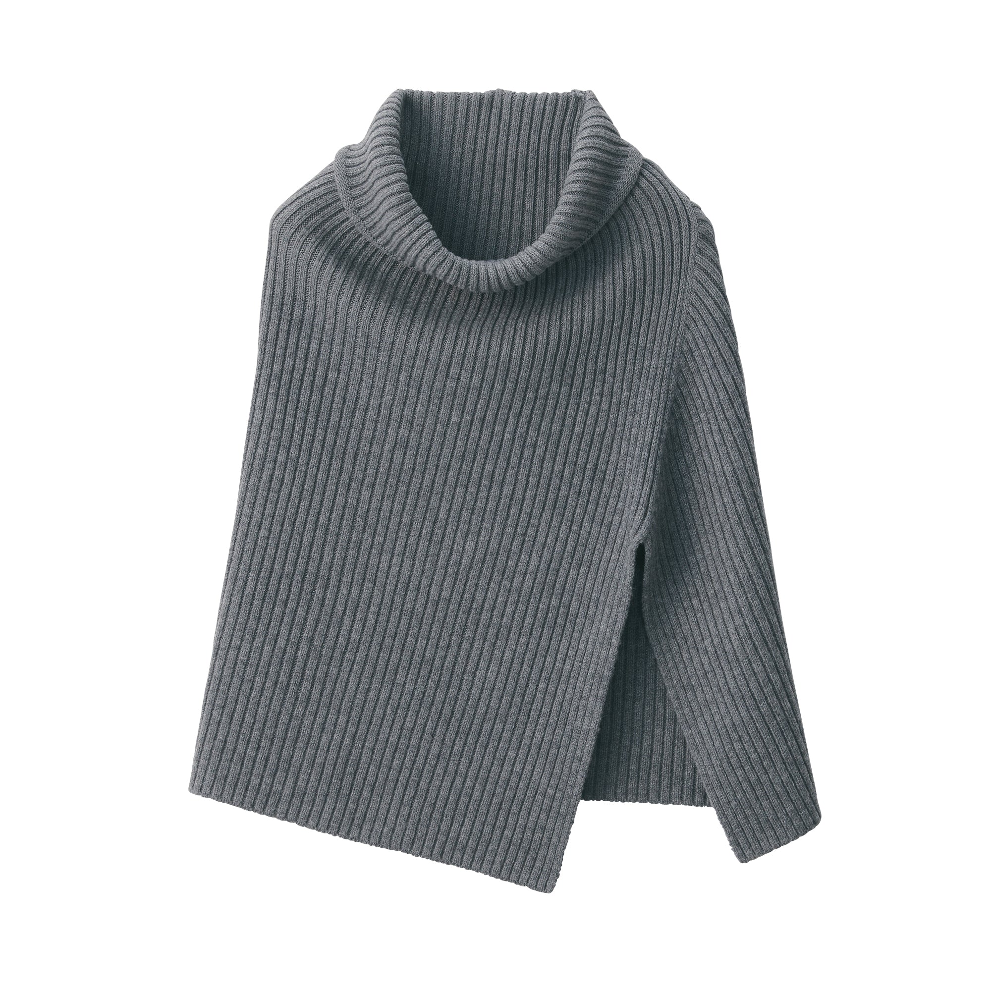 Non-Itchy Merino Wool Poncho - Image 2