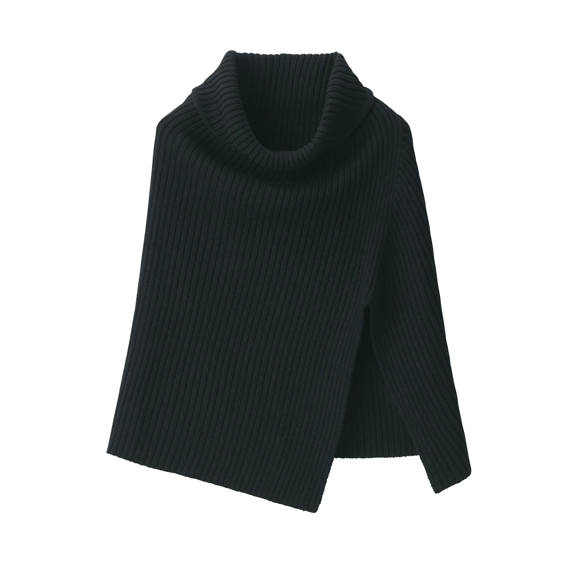 Non-Itchy Merino Wool Poncho - Image 8