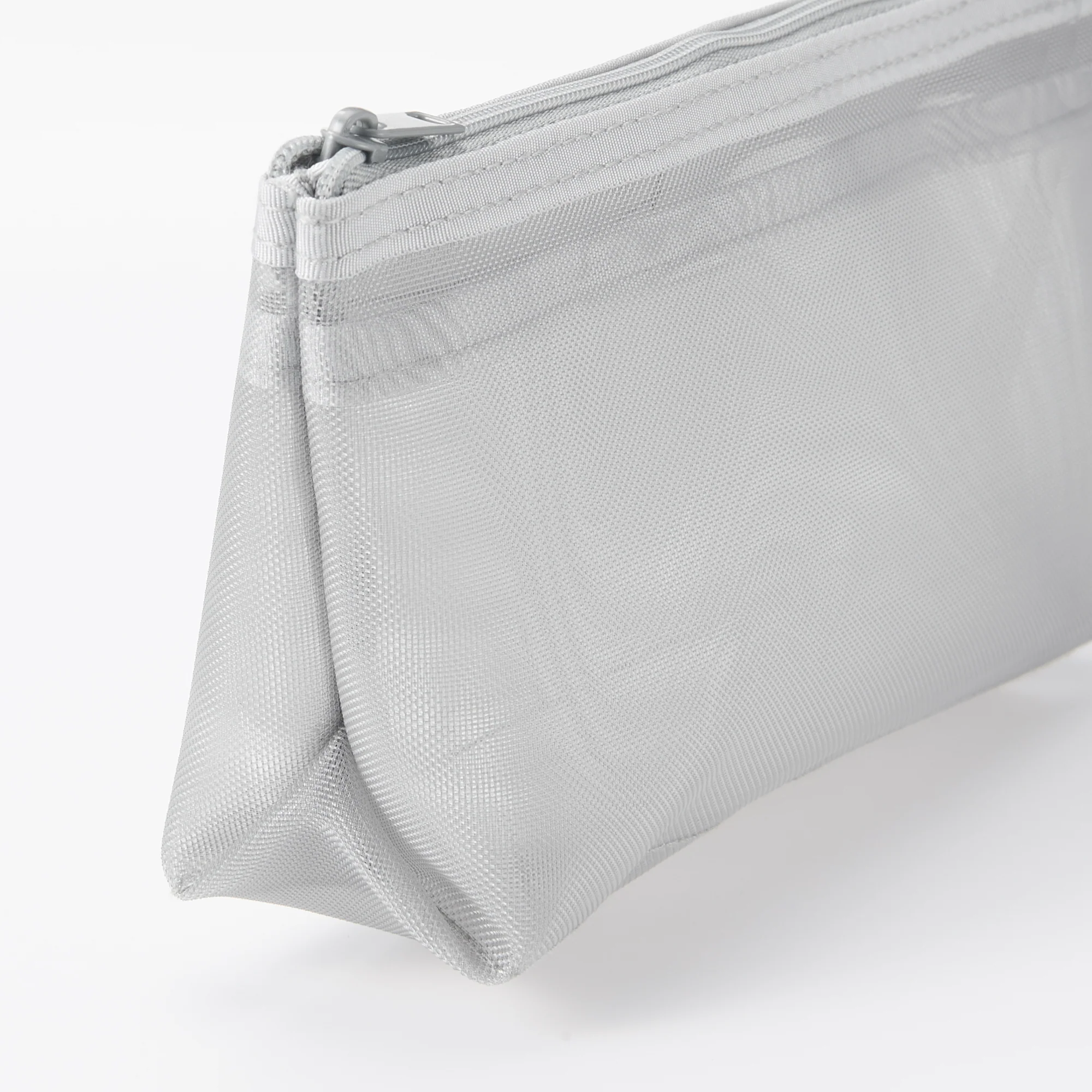 Nylon Mesh Pen Case with Gusset - Image 4