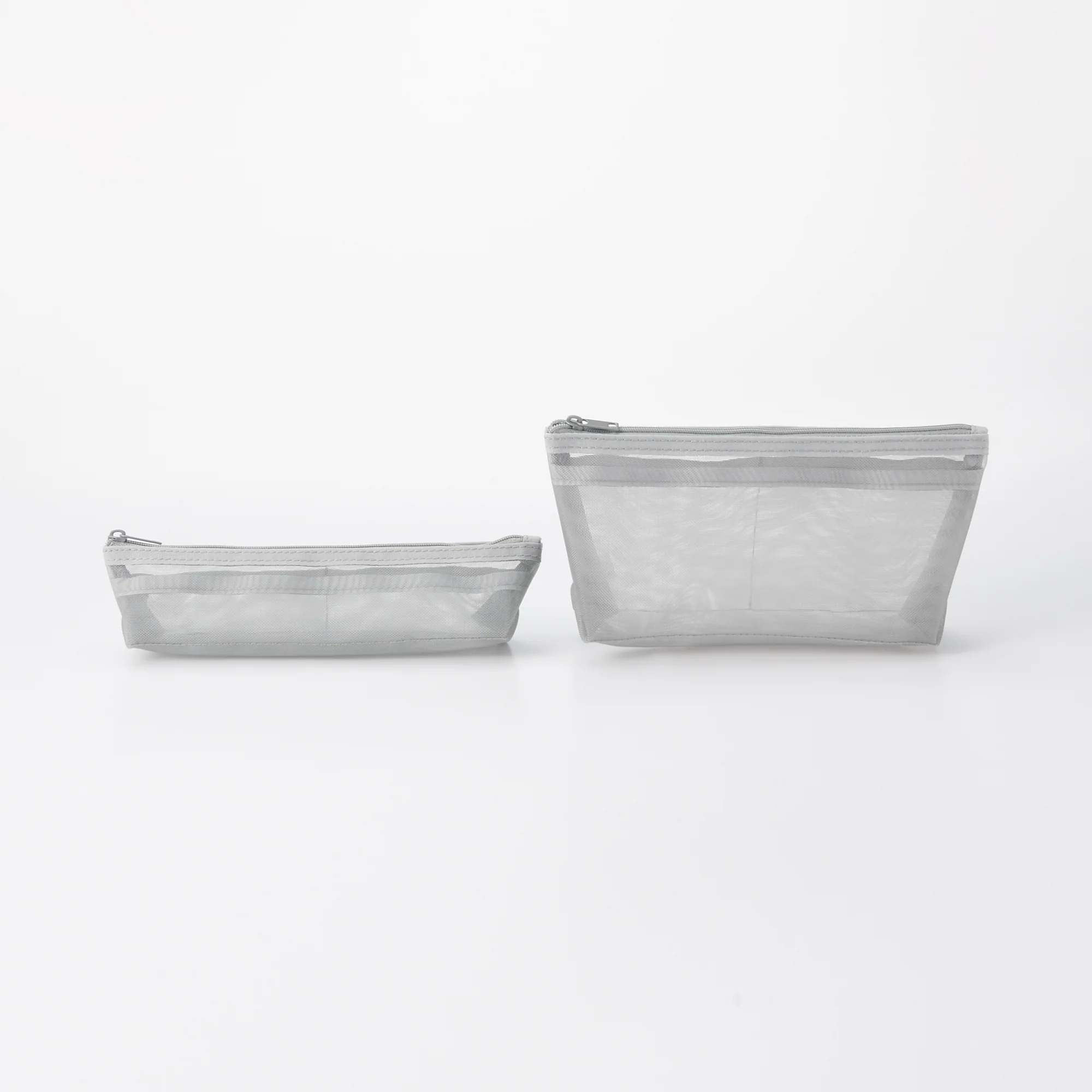 Nylon Mesh Pen Case with Gusset - Image 7