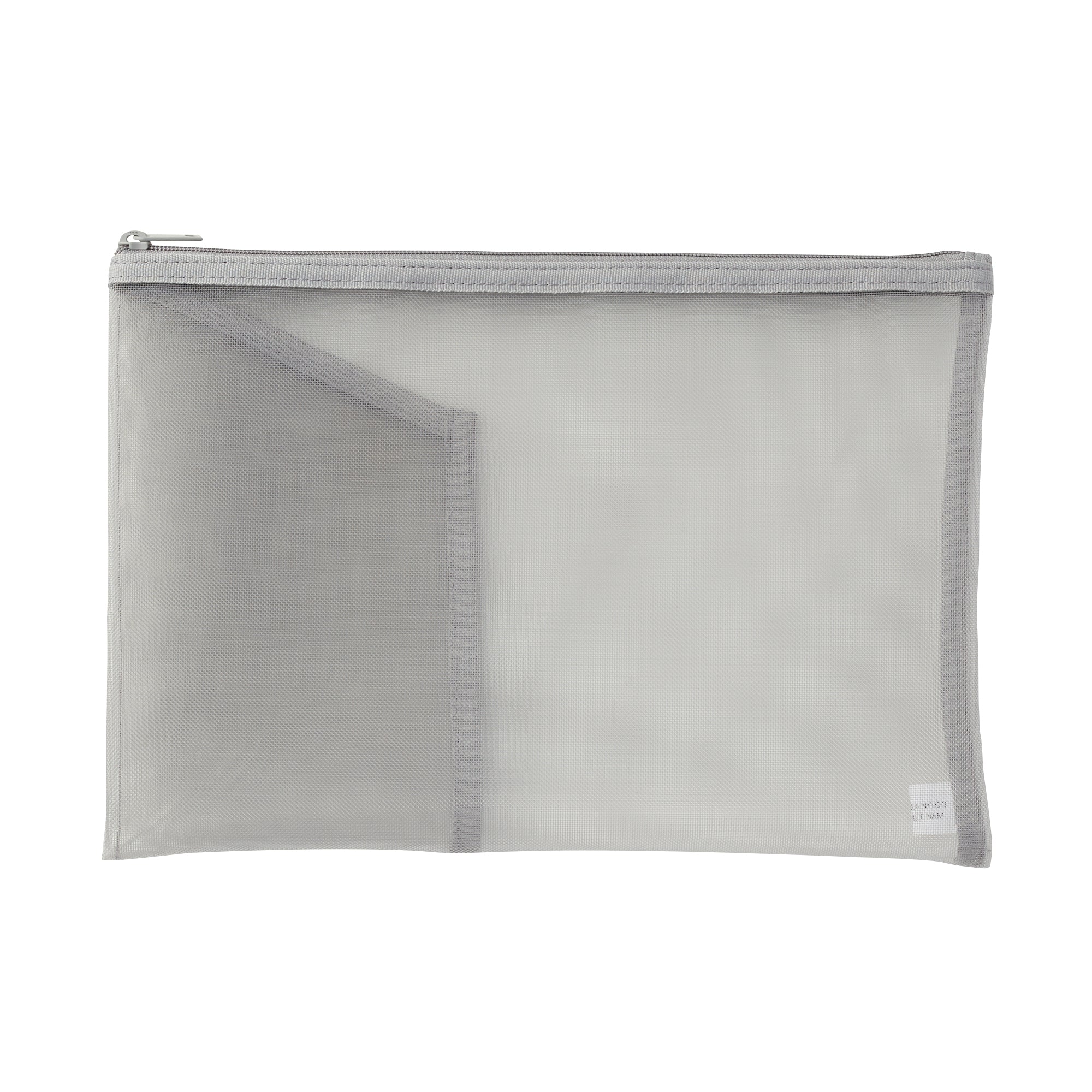Nylon Mesh Pouch with Pocket - Image 4