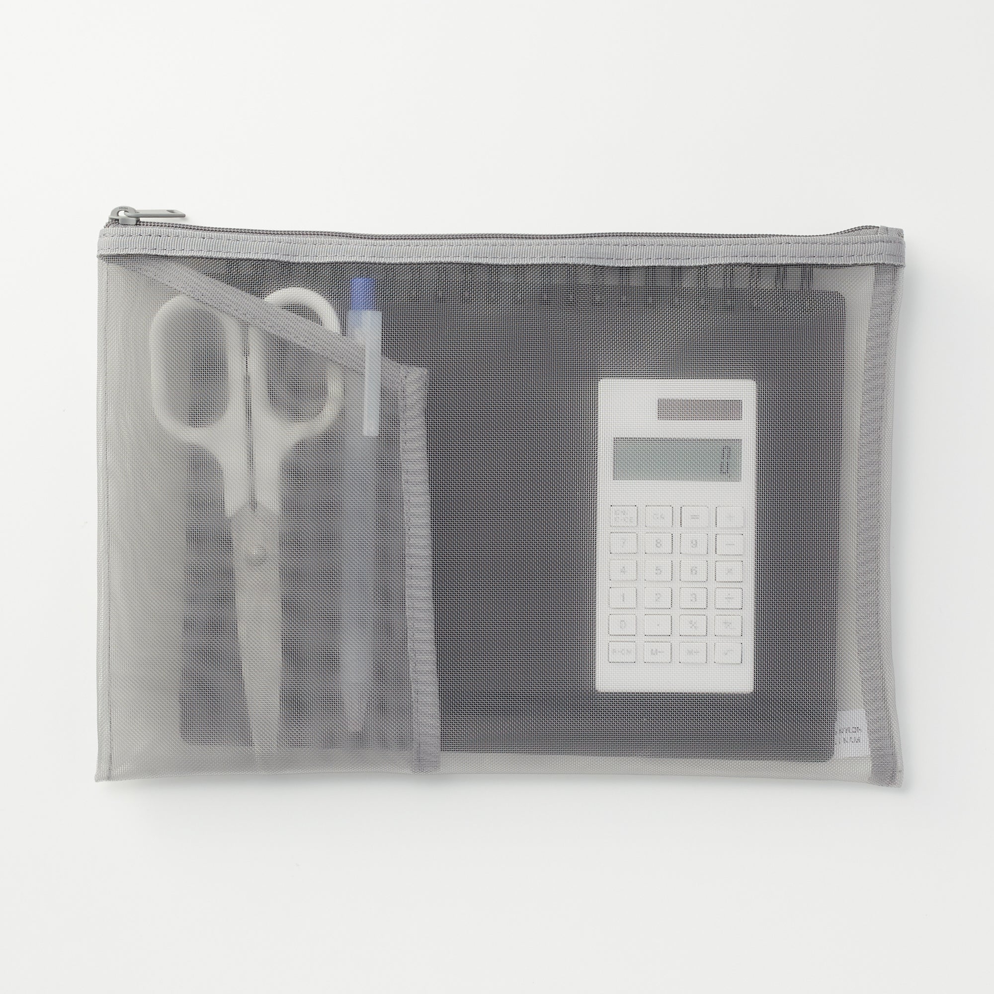 Nylon Mesh Pouch with Pocket - Image 5