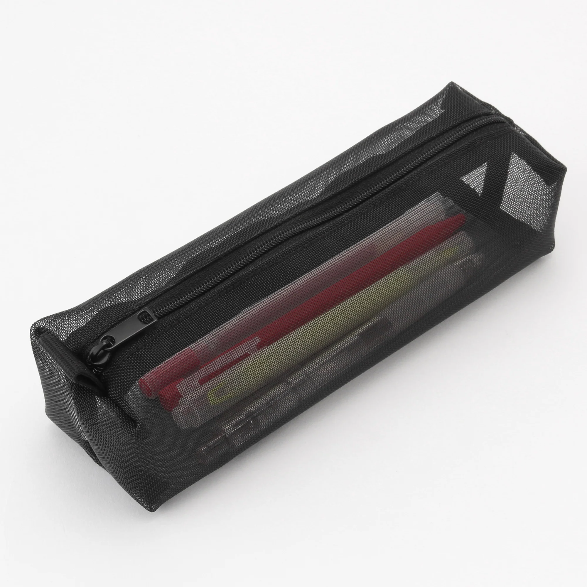Nylon Mesh Square Pen Case - Image 2