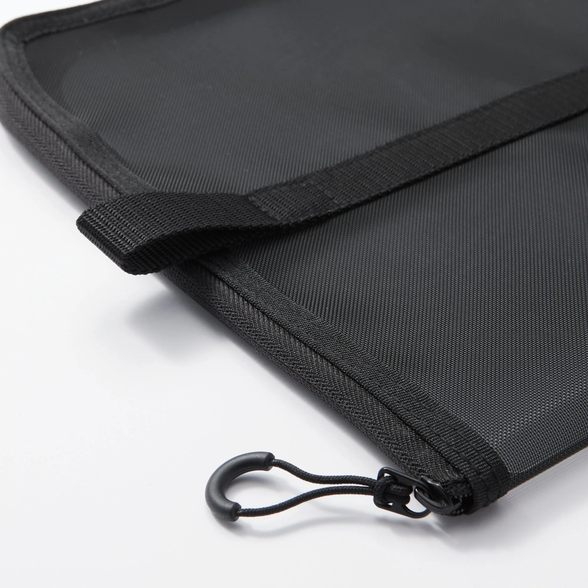 Nylon Mesh Vertical Document Case - Black - Image 5