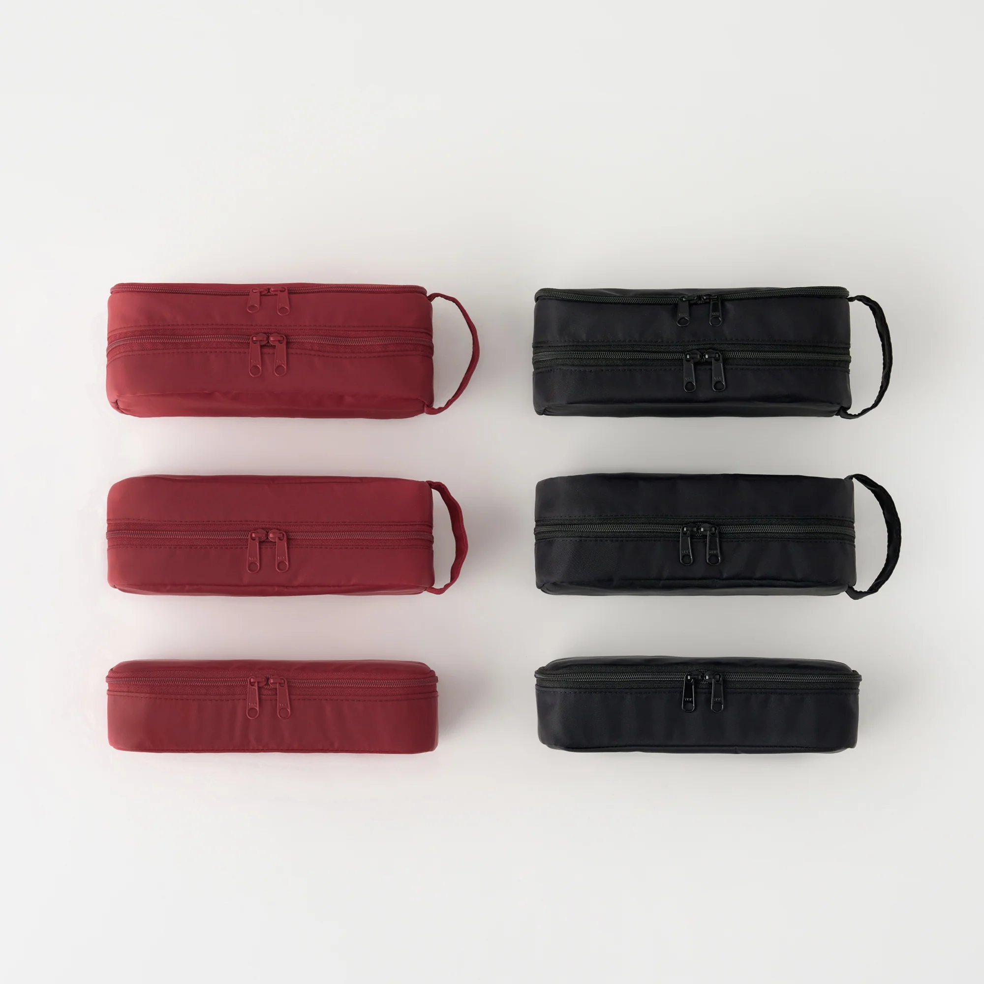 Nylon Pen Case with Handle - Red - Image 12