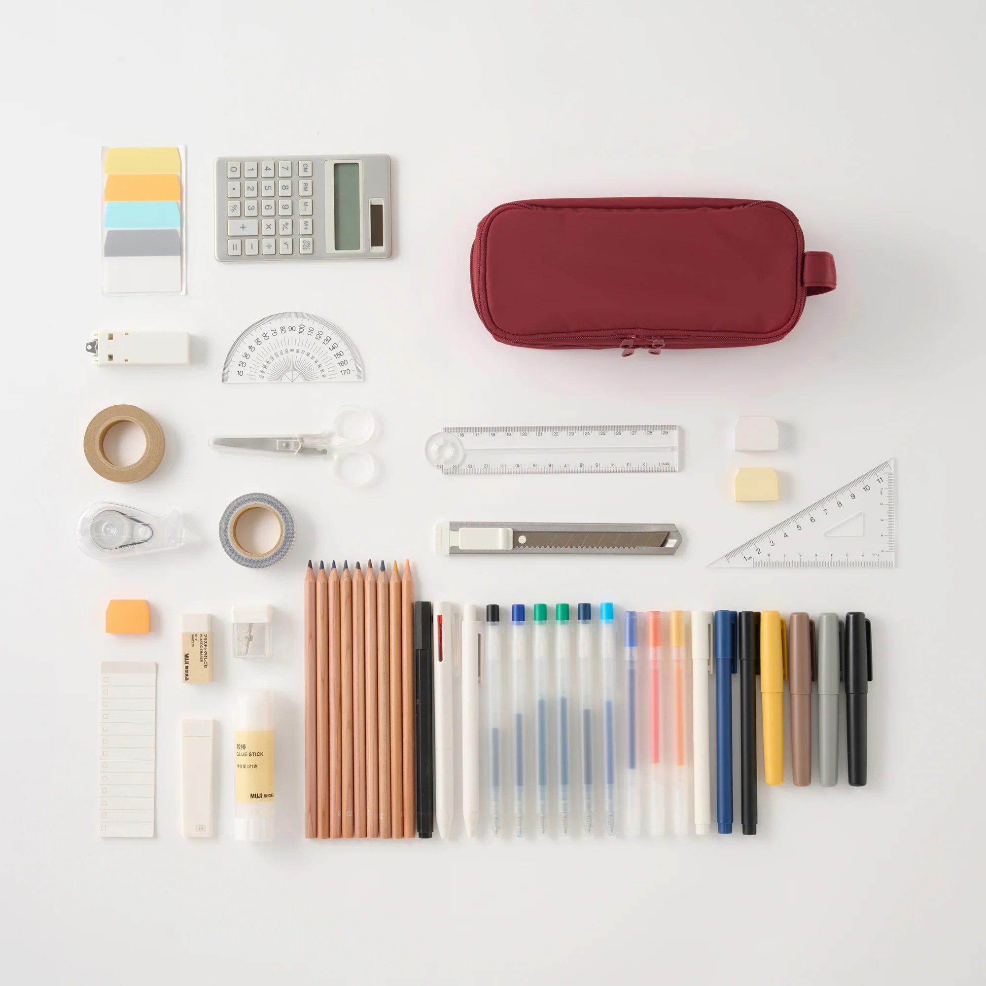 Nylon Pen Case with Window - Black - Image 9