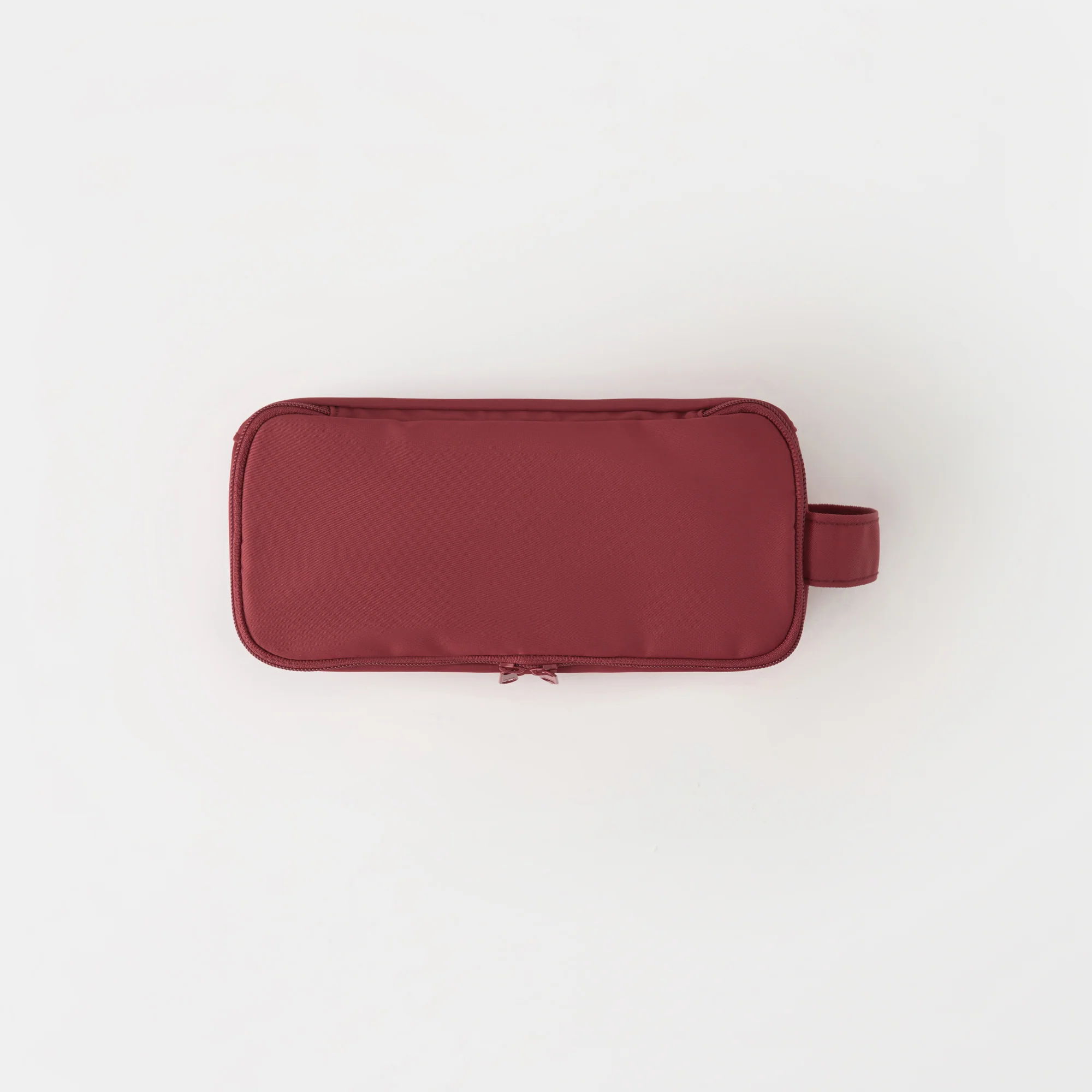 Nylon Pen Case with Window - Red - Image 3