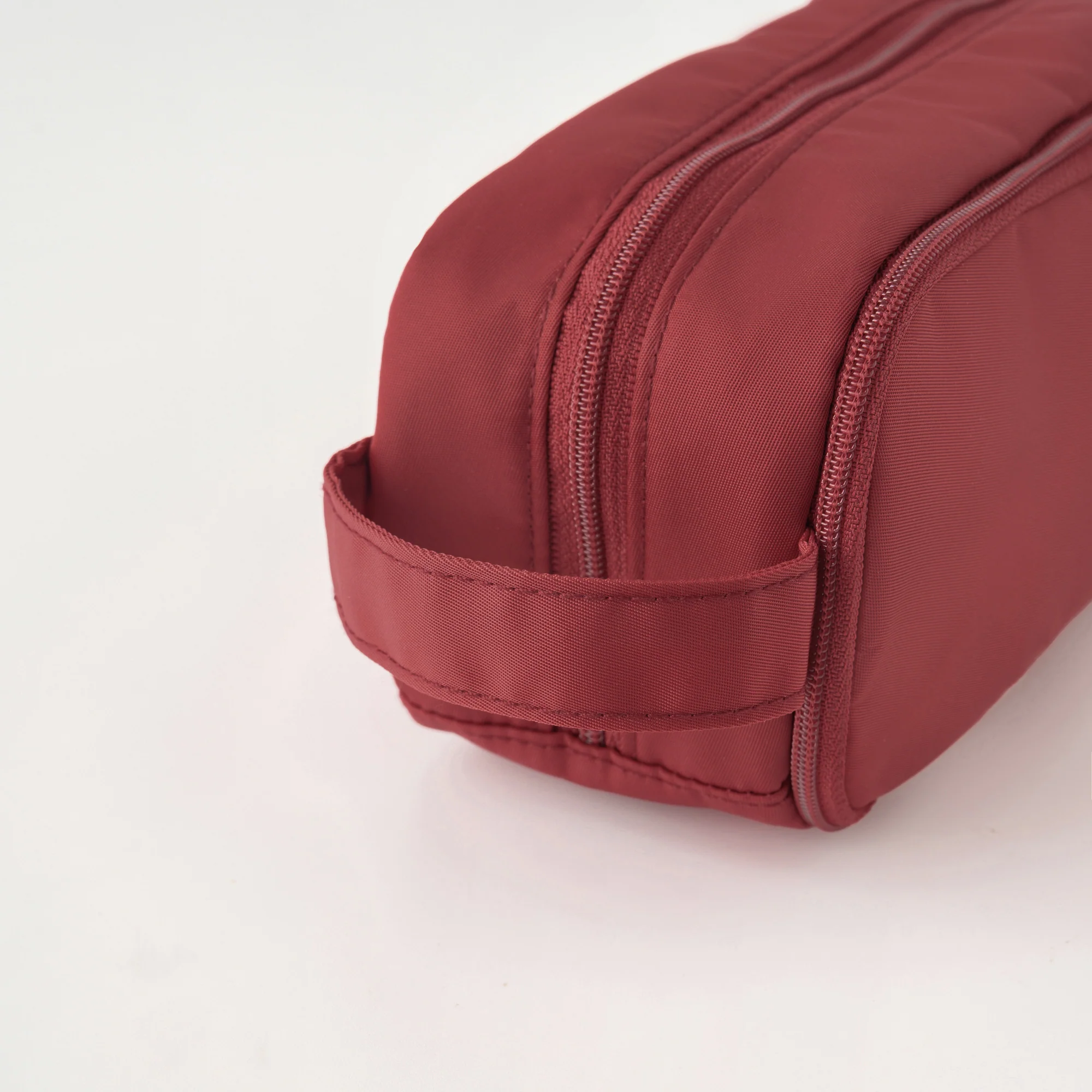 Nylon Pen Case with Window - Red - Image 5
