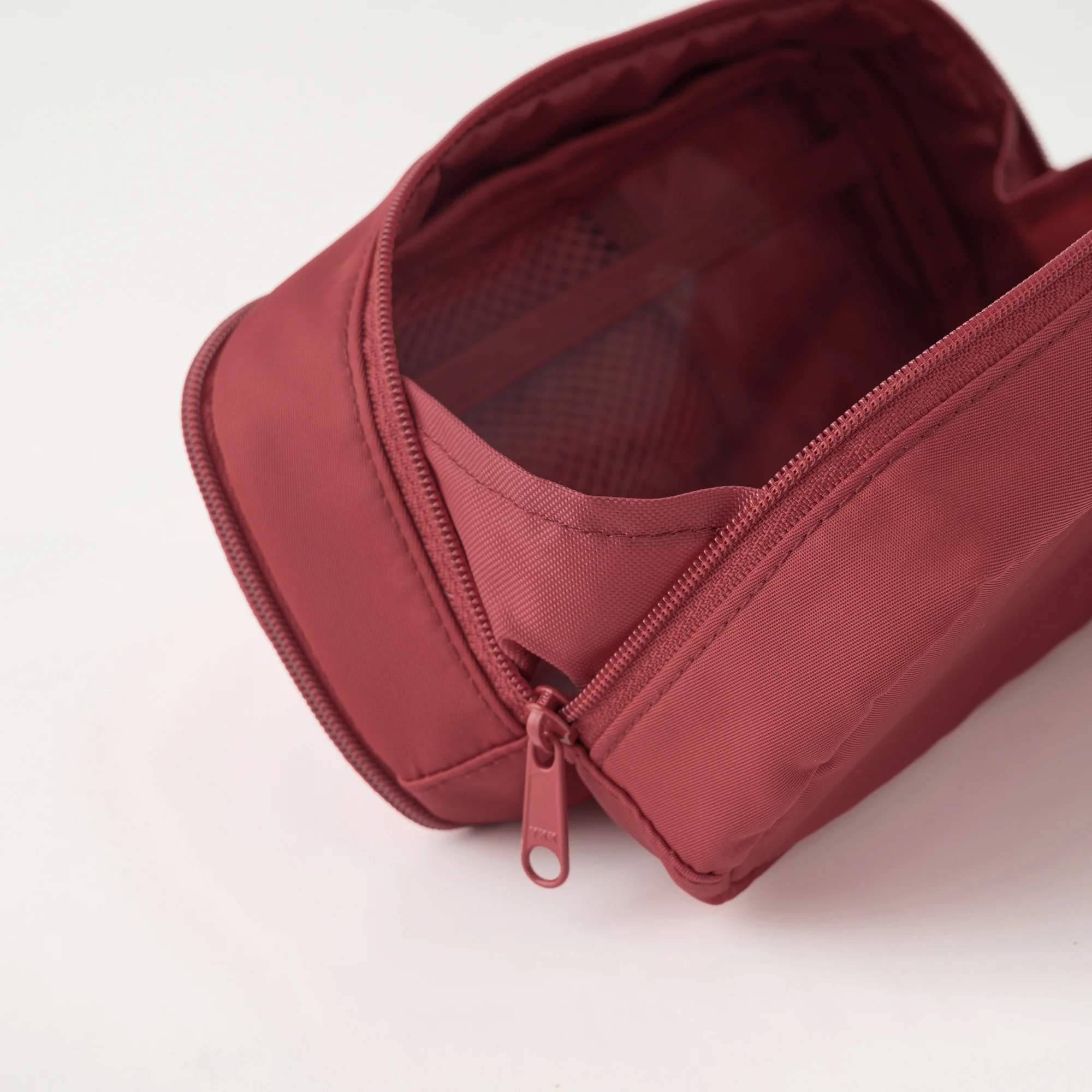 Nylon Pen Case with Window - Red - Image 6