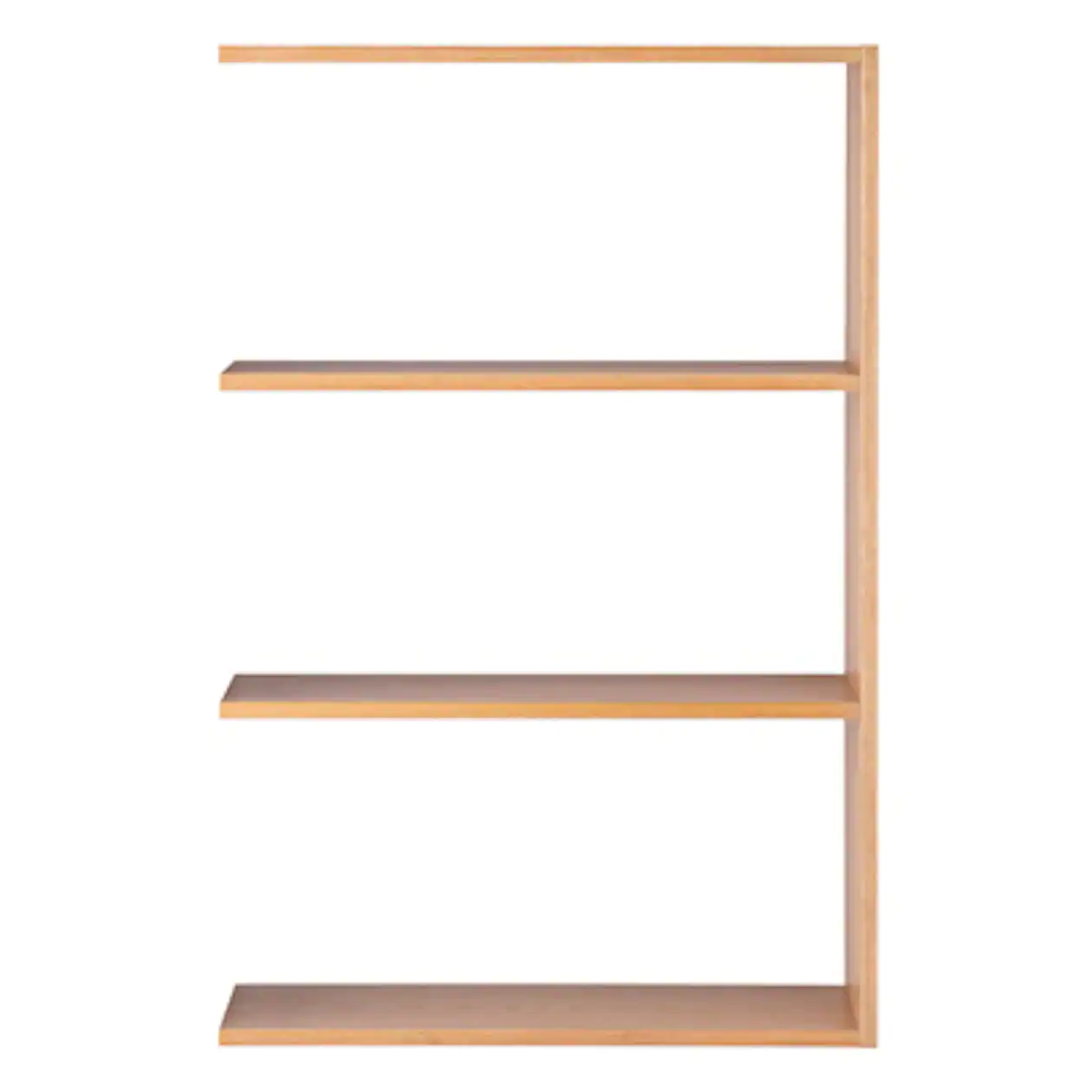 Stacking Shelf Additional Shelf - Oak - Wide - 3 Tiers