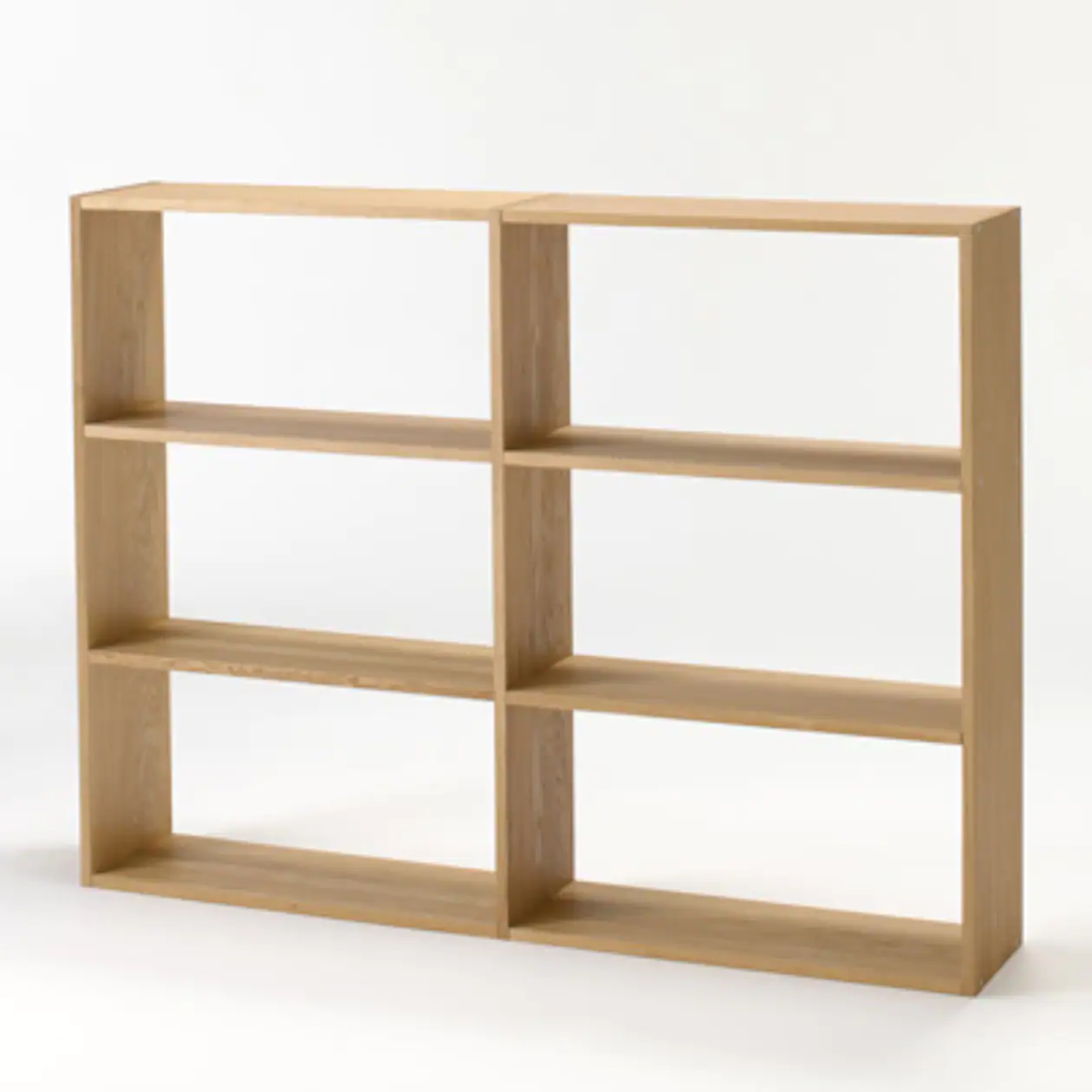 Stacking Shelf Additional Shelf - Oak - Wide - 3 Tiers - Image 2