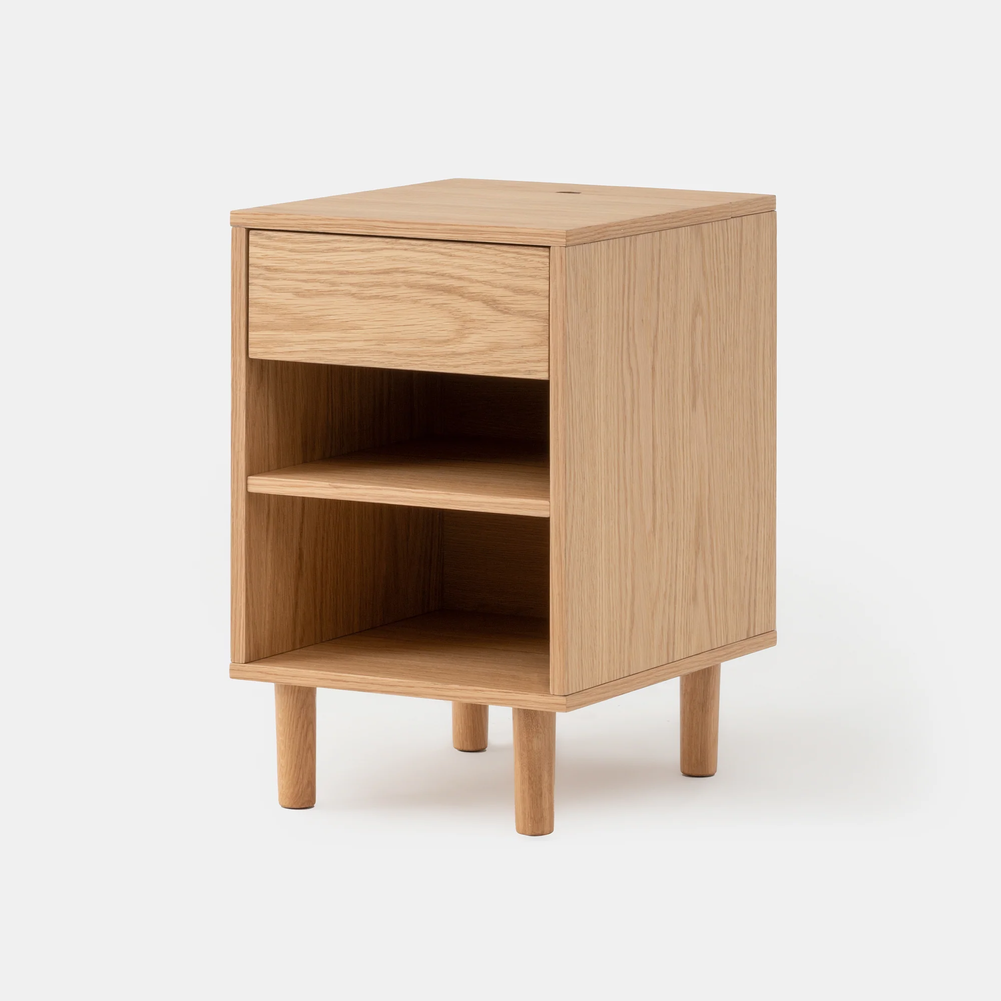 Oak Bedside Table - Image 3