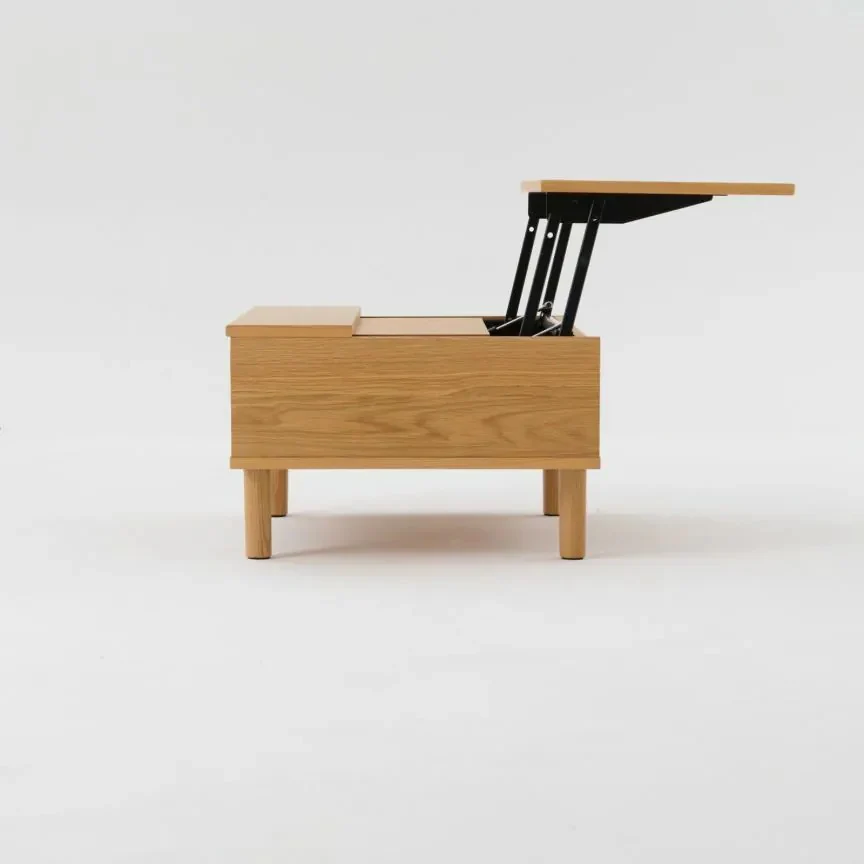 Oak Low Table with Lift Top - Image 6