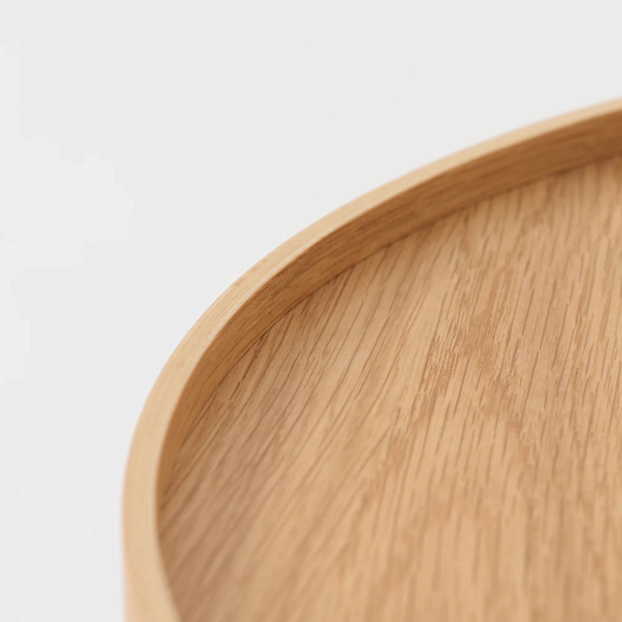 Oak Round Low Table Set - Image 7