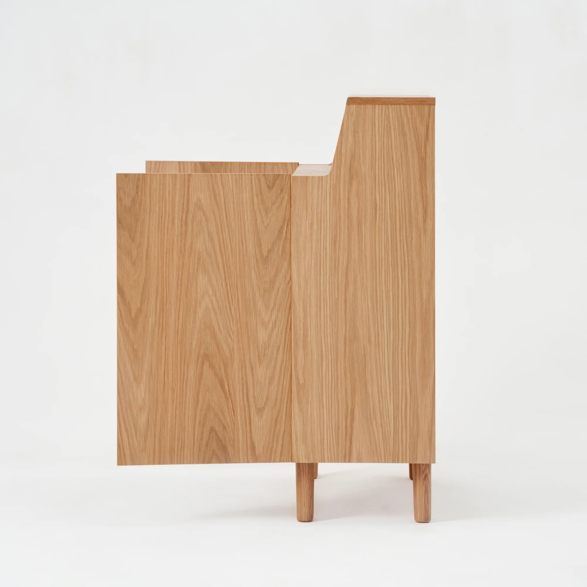 [HD] Oak Shoe Cabinet - Image 6