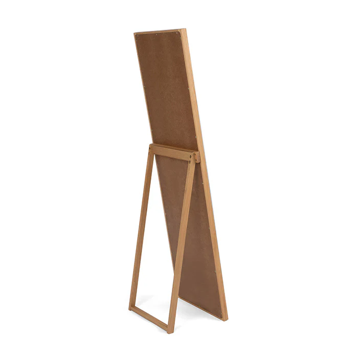 Oak Wooden Frame Mirror - Image 5