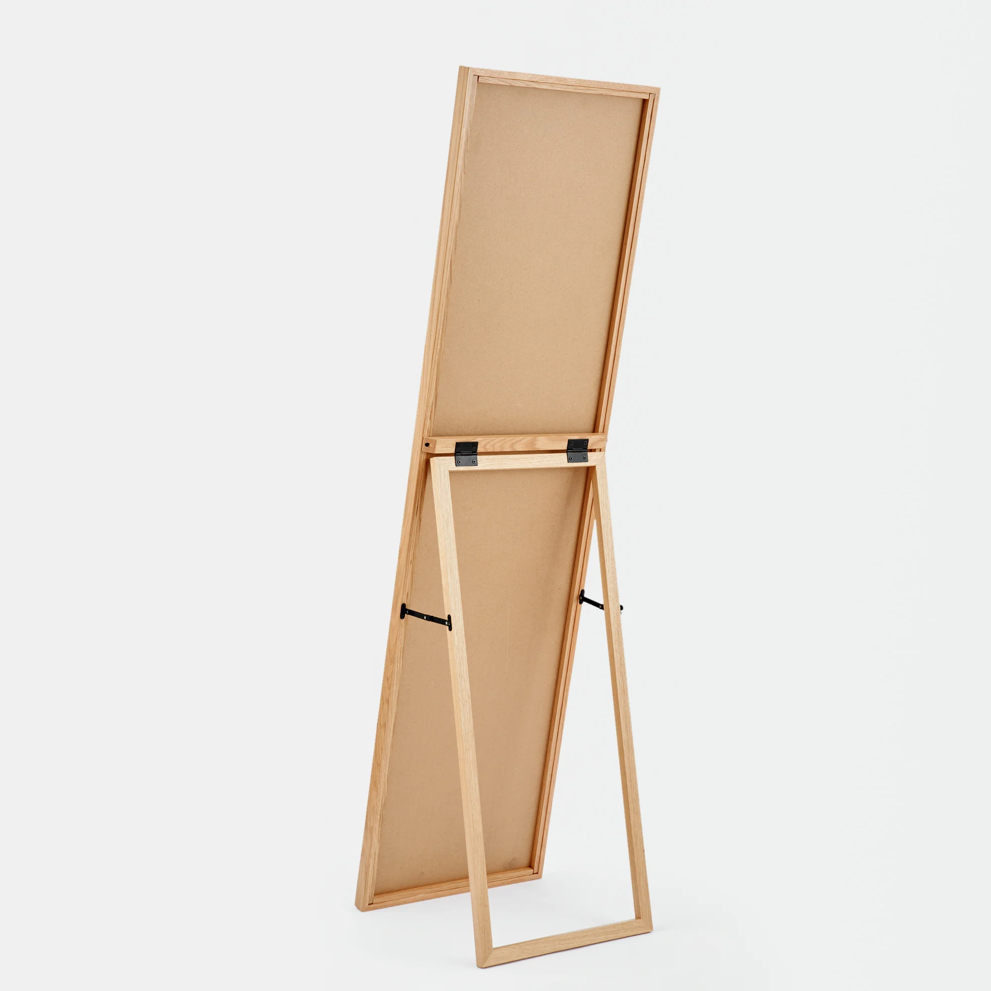 Oak Wooden Frame Mirror - Image 4