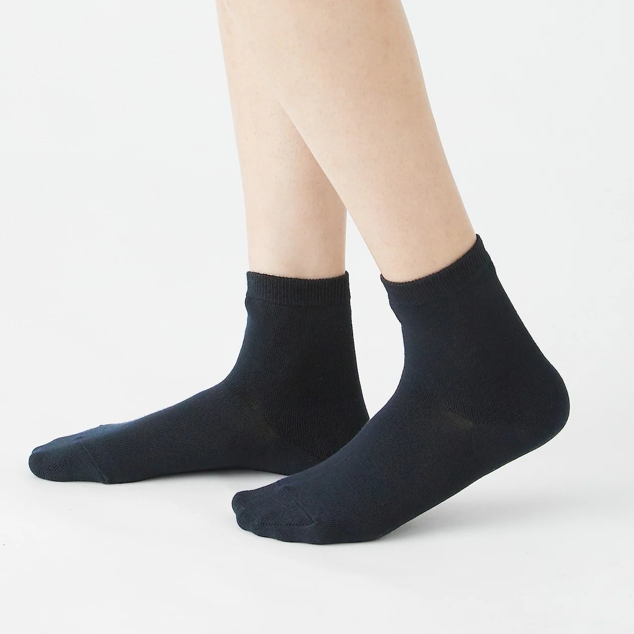 Organic Cotton Right Angle No Elastic Short Socks - Image 10