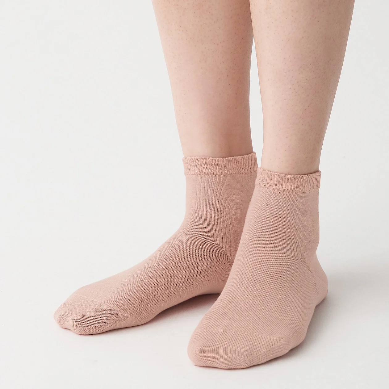 Organic Cotton Right Angle No Elastic Short Socks - Image 15
