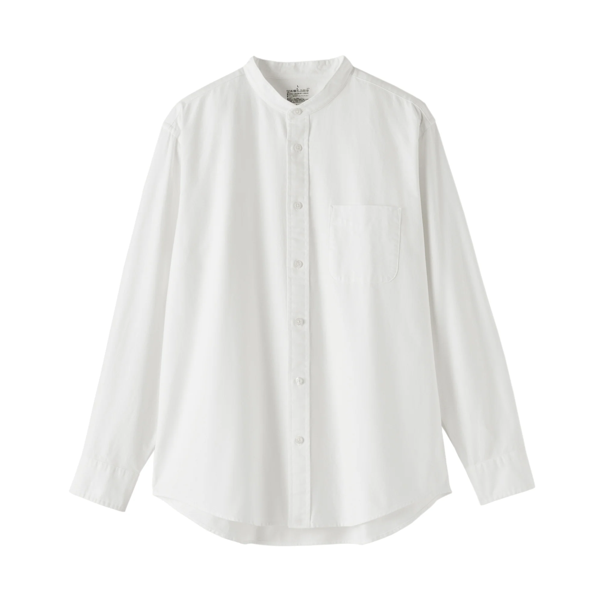 Oxford Stand Collar Shirt - Image 2