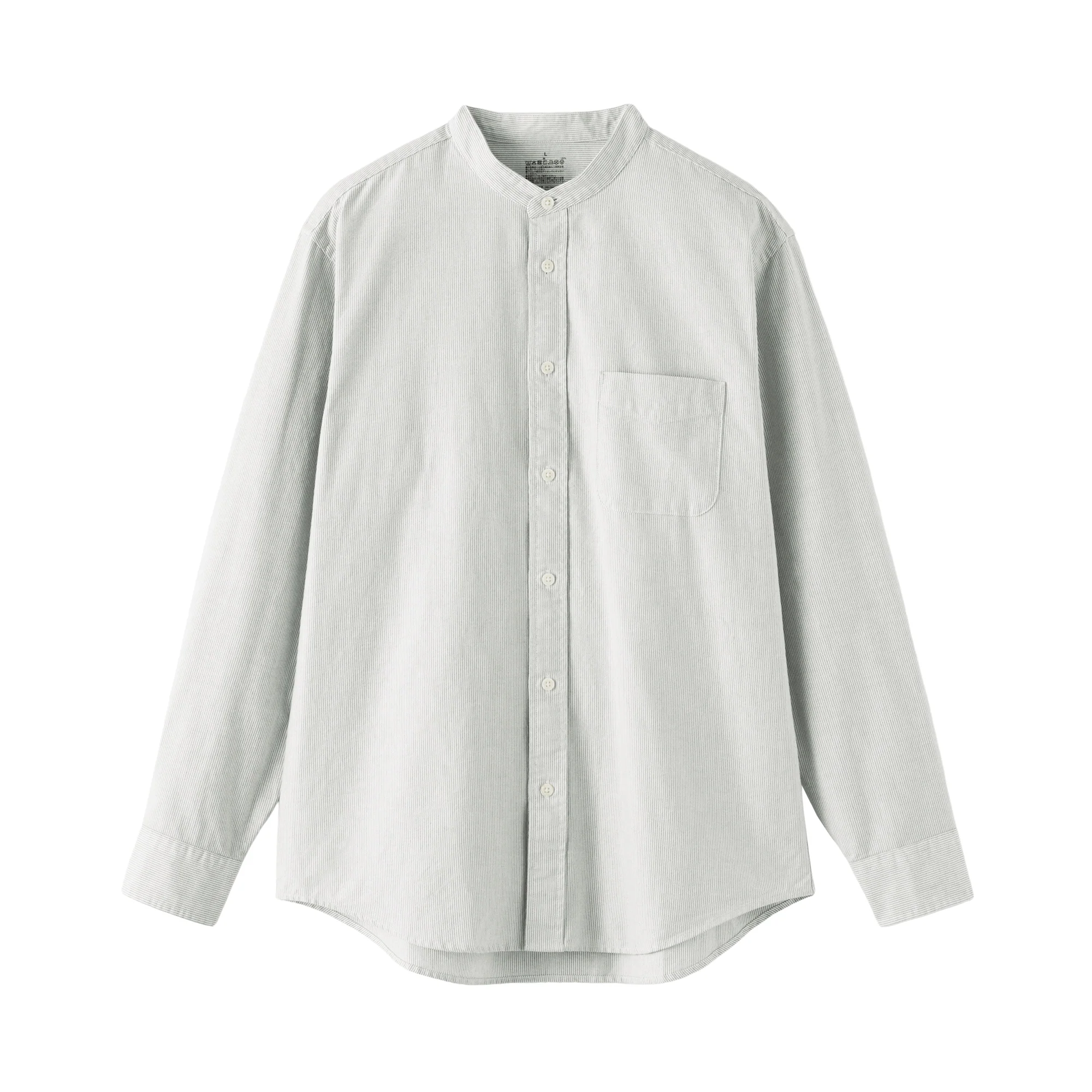 Oxford Stand Collar Shirt - Image 38