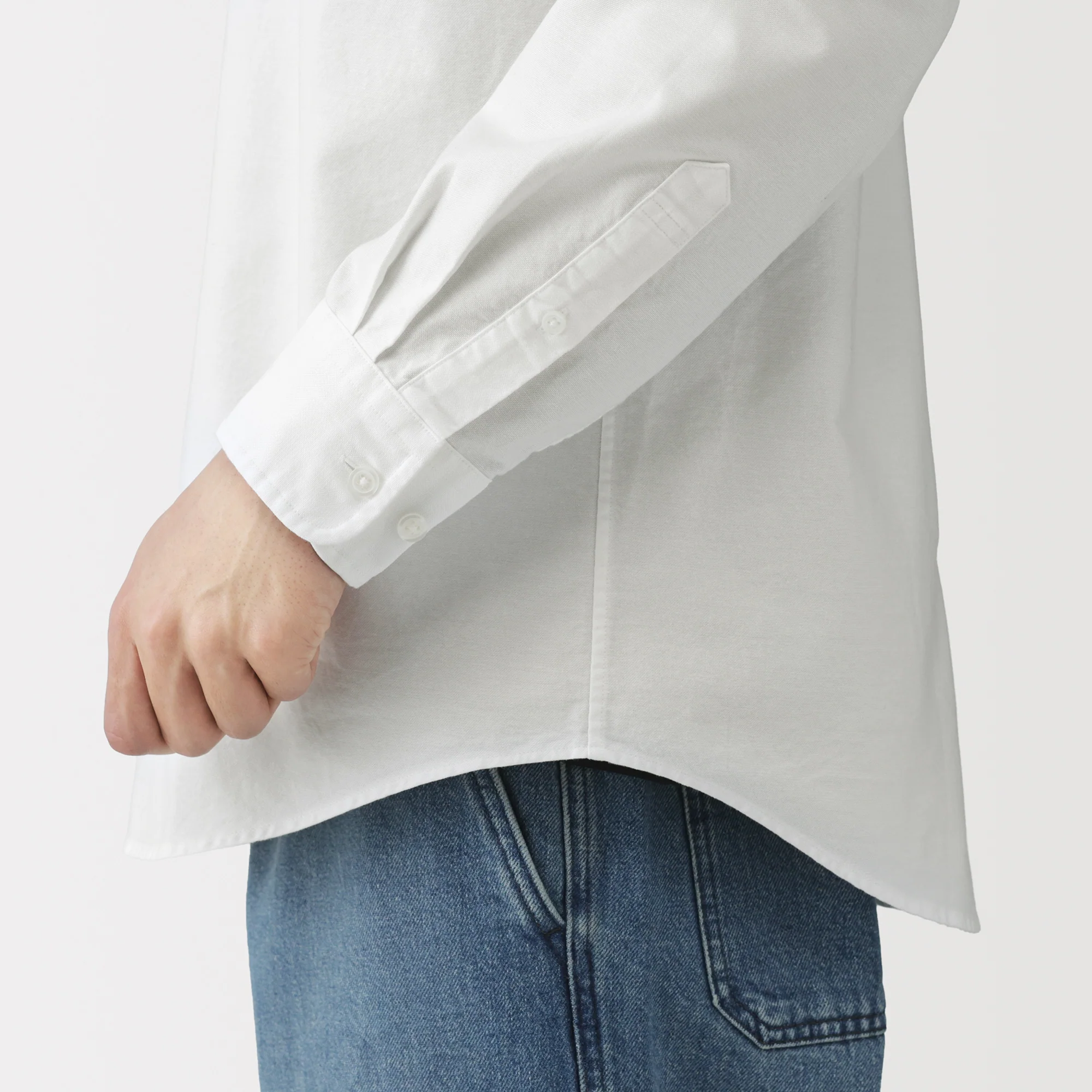 Oxford Stand Collar Shirt - Image 53