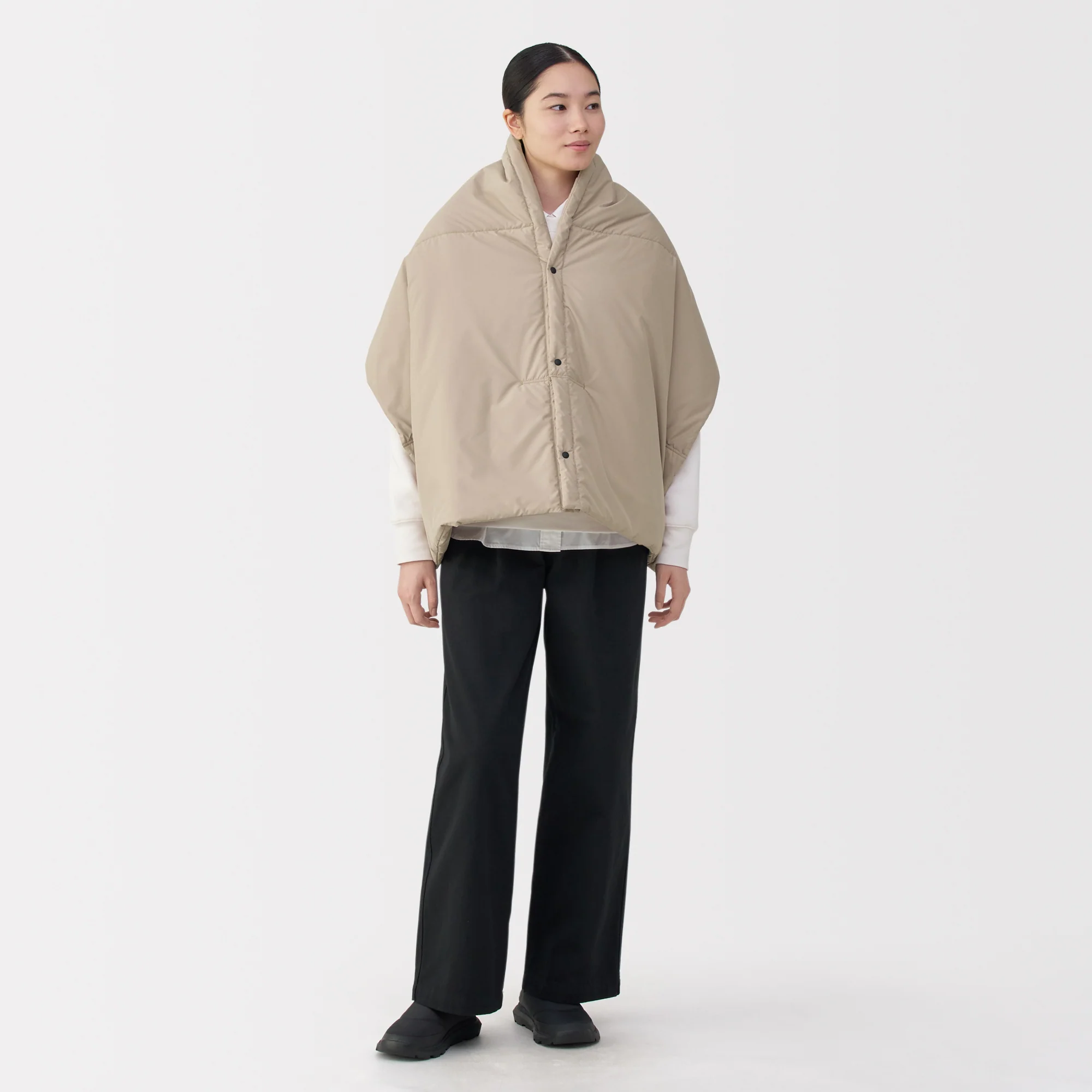Padded Water Repellent Cape - Image 13