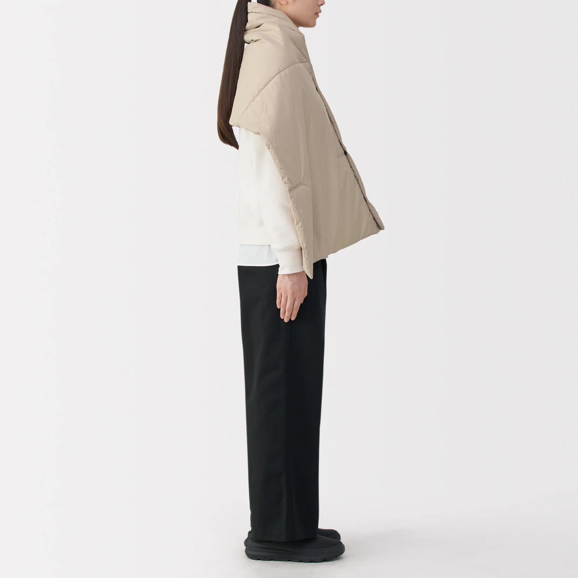 Padded Water Repellent Cape - Image 15
