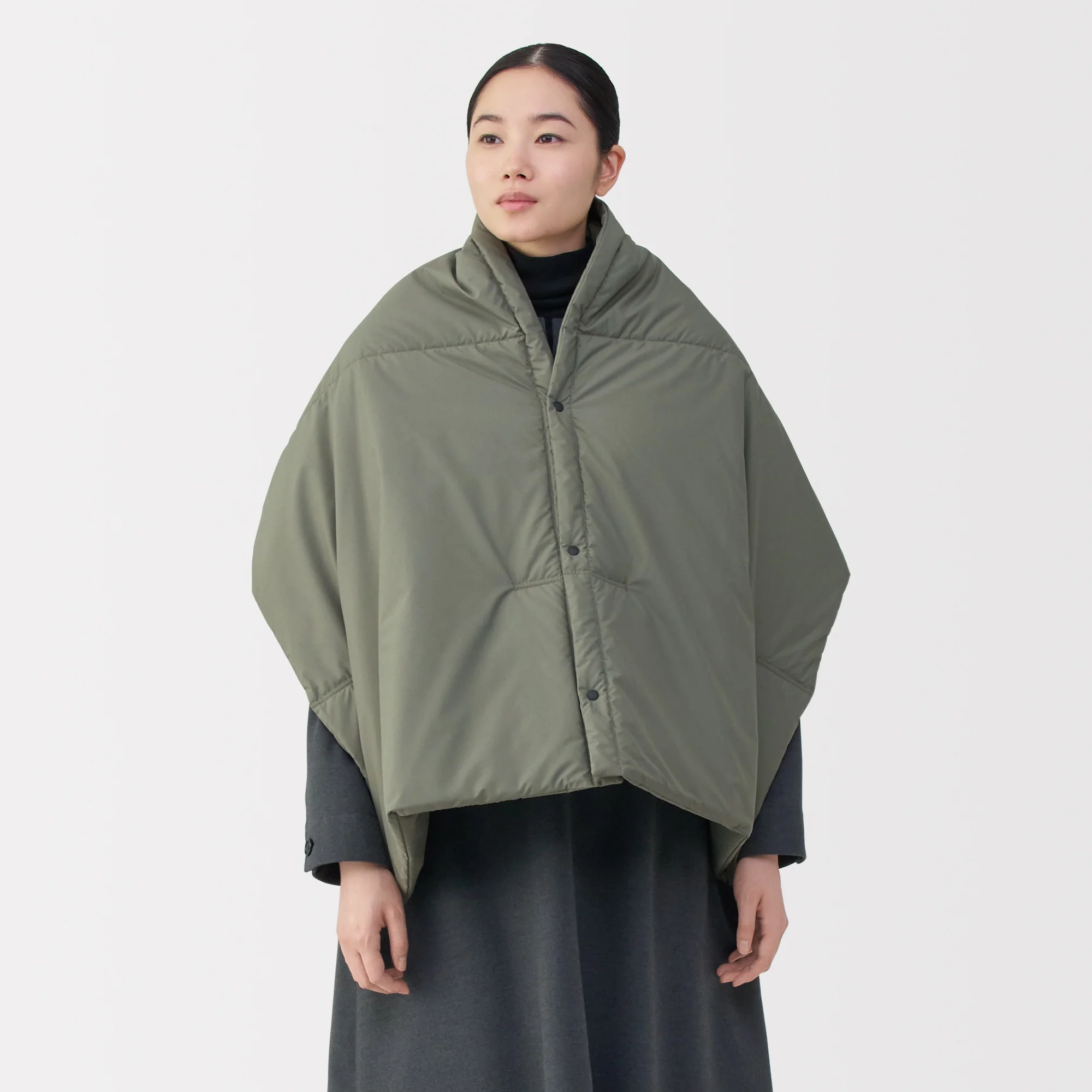 Padded Water Repellent Cape - Image 21