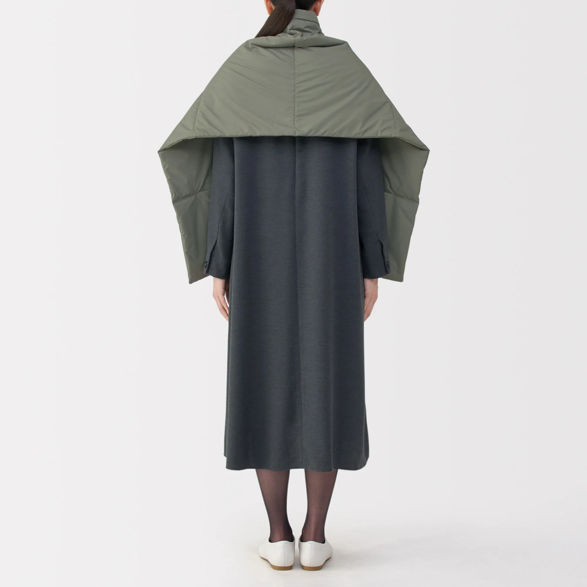 Padded Water Repellent Cape - Image 25