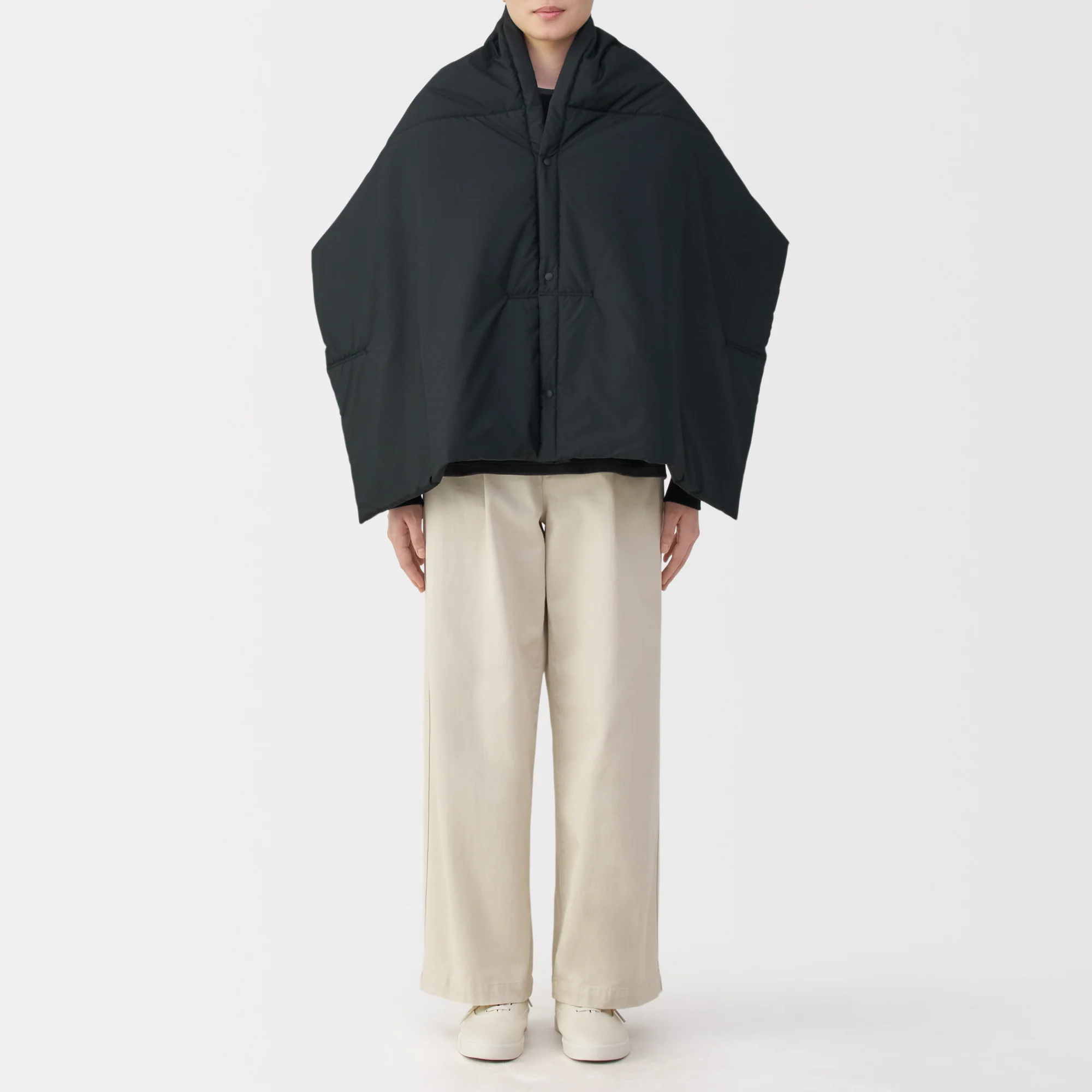 Padded Water Repellent Cape - Image 5