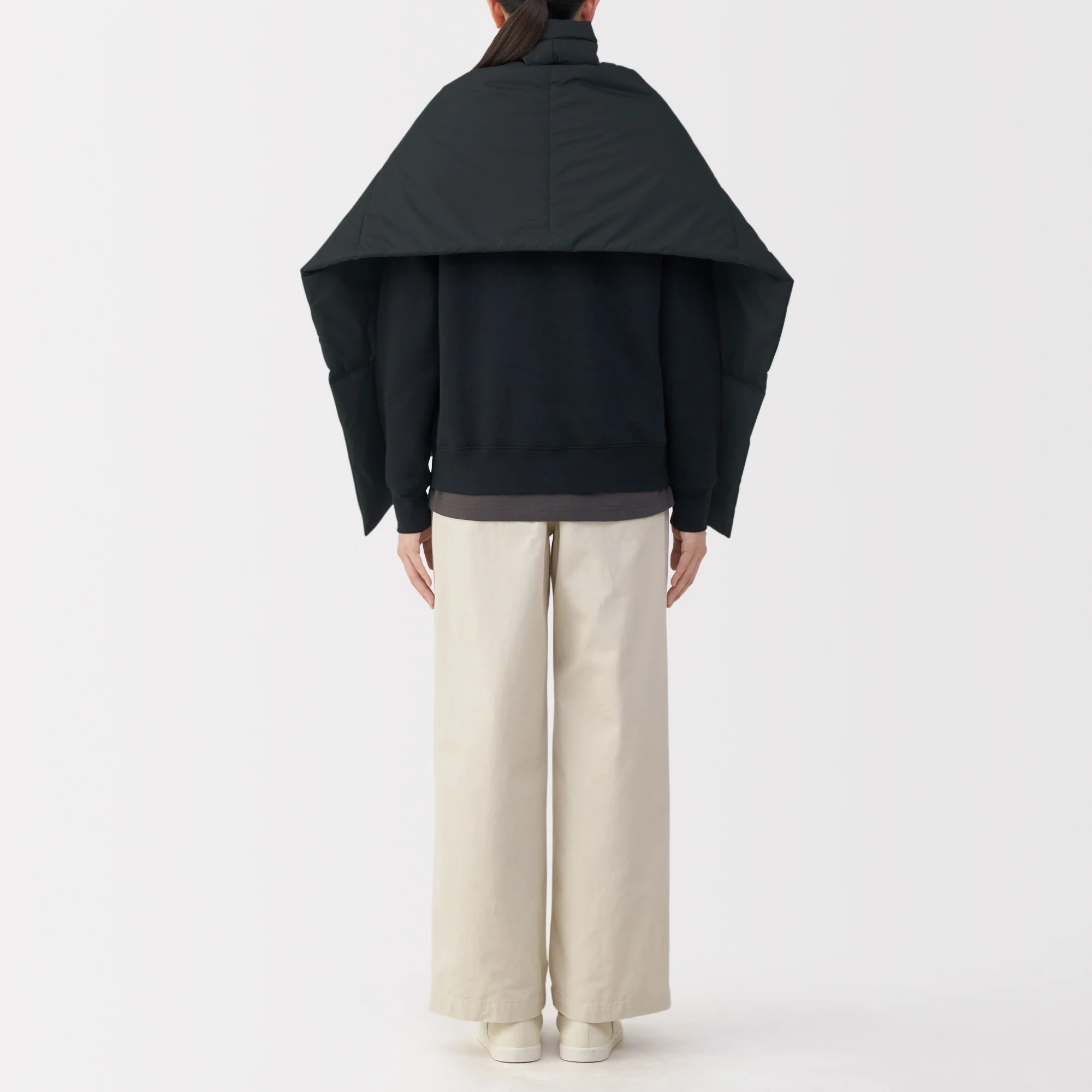 Padded Water Repellent Cape - Image 7