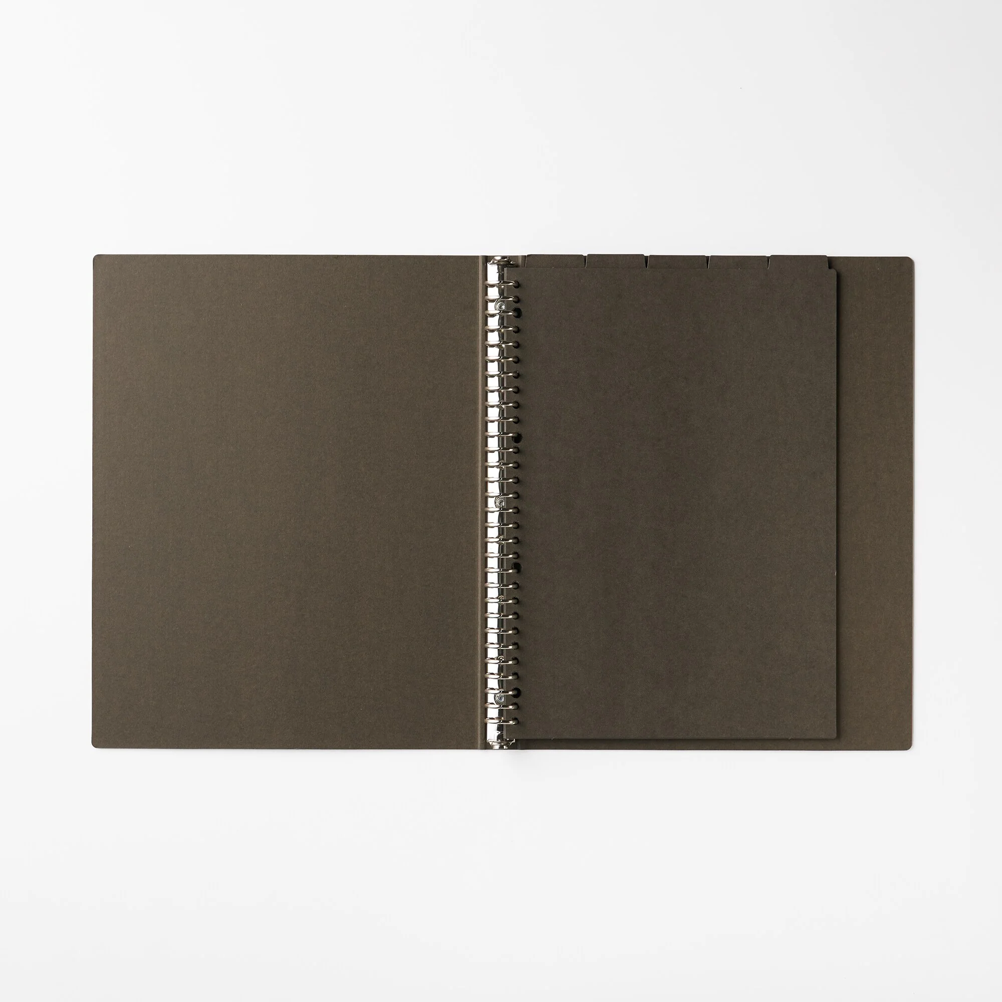 A4 Paper Binder Divider Dark Gray - 30 Holes (5 Pack) - Image 3