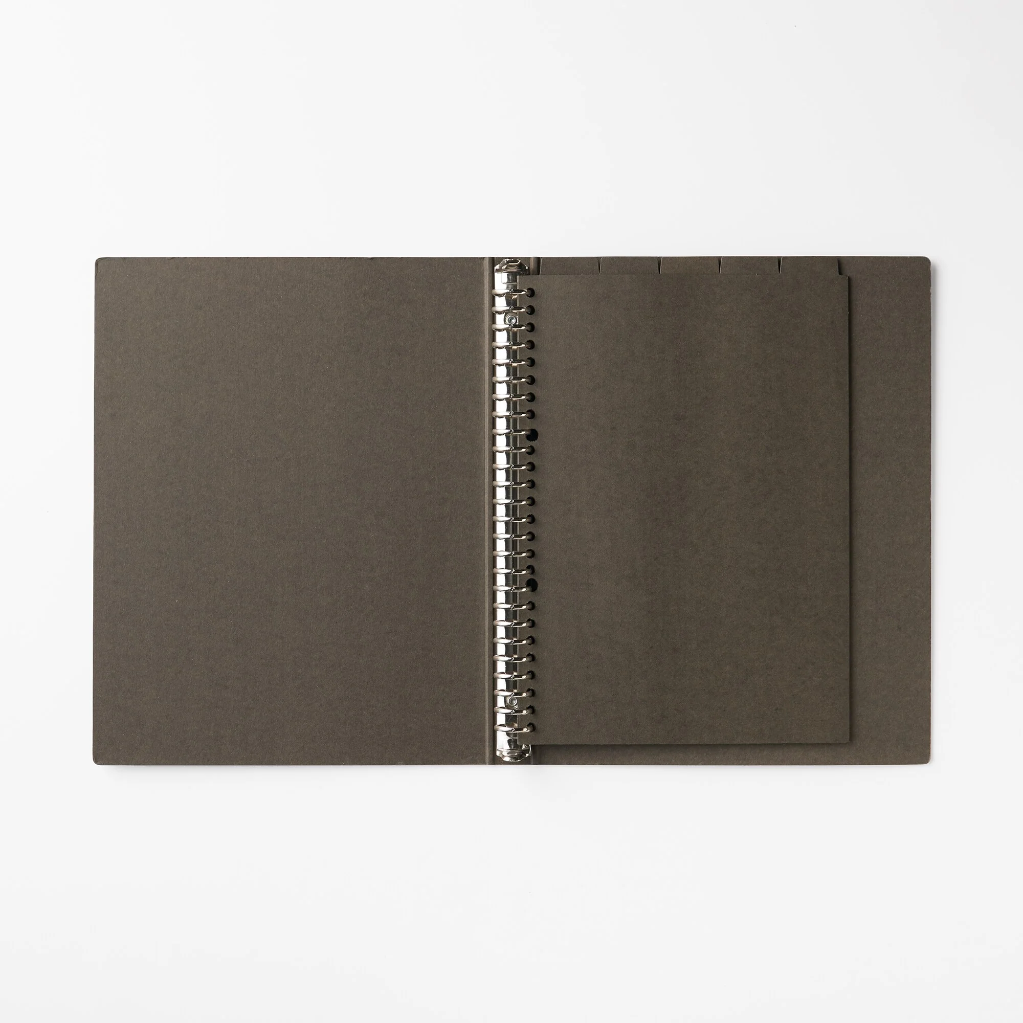 B5 Paper Binder Divider Dark Gray - 26 Holes (5 Pack) - Image 3