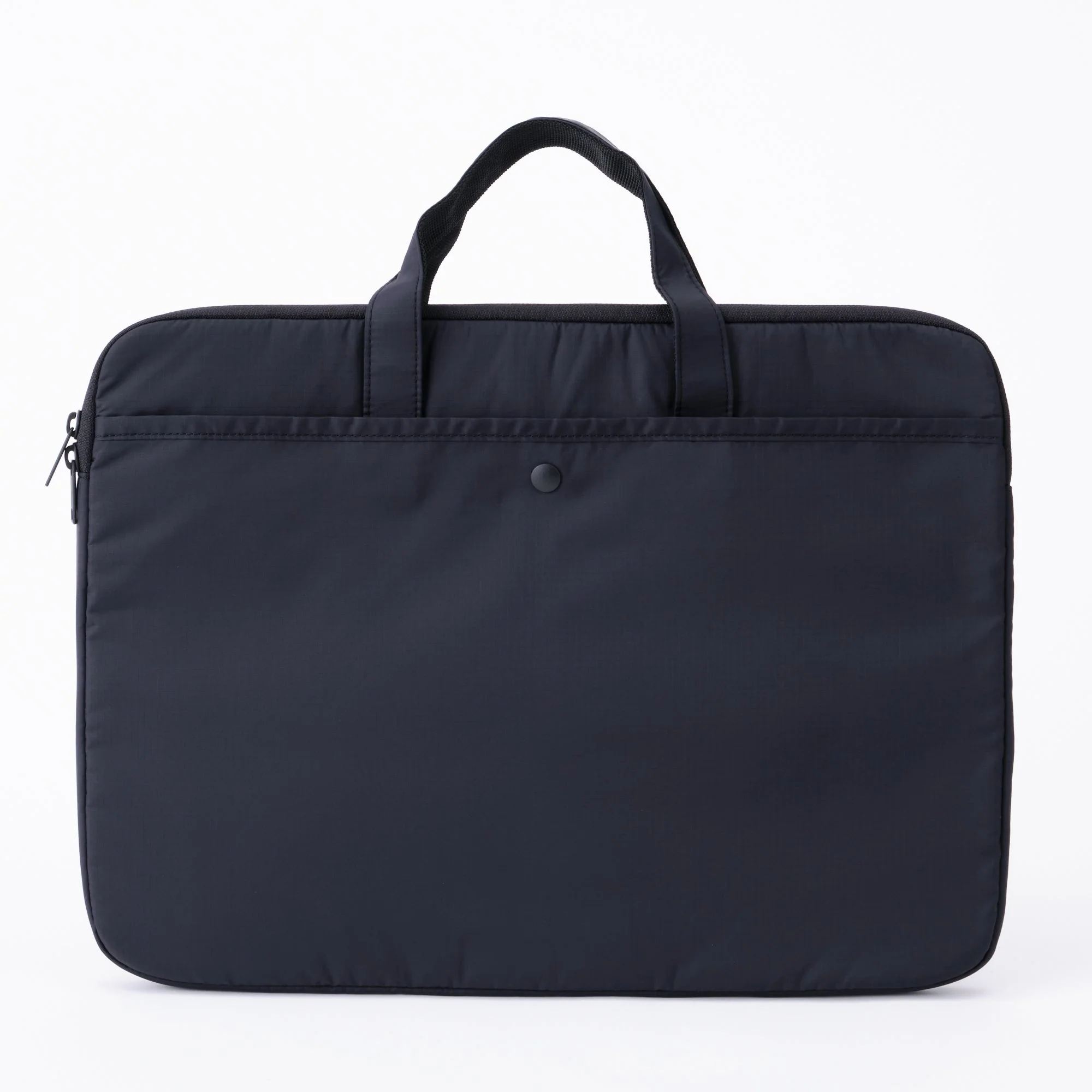 Parachute Cloth Laptop Bag - Black - Image 3