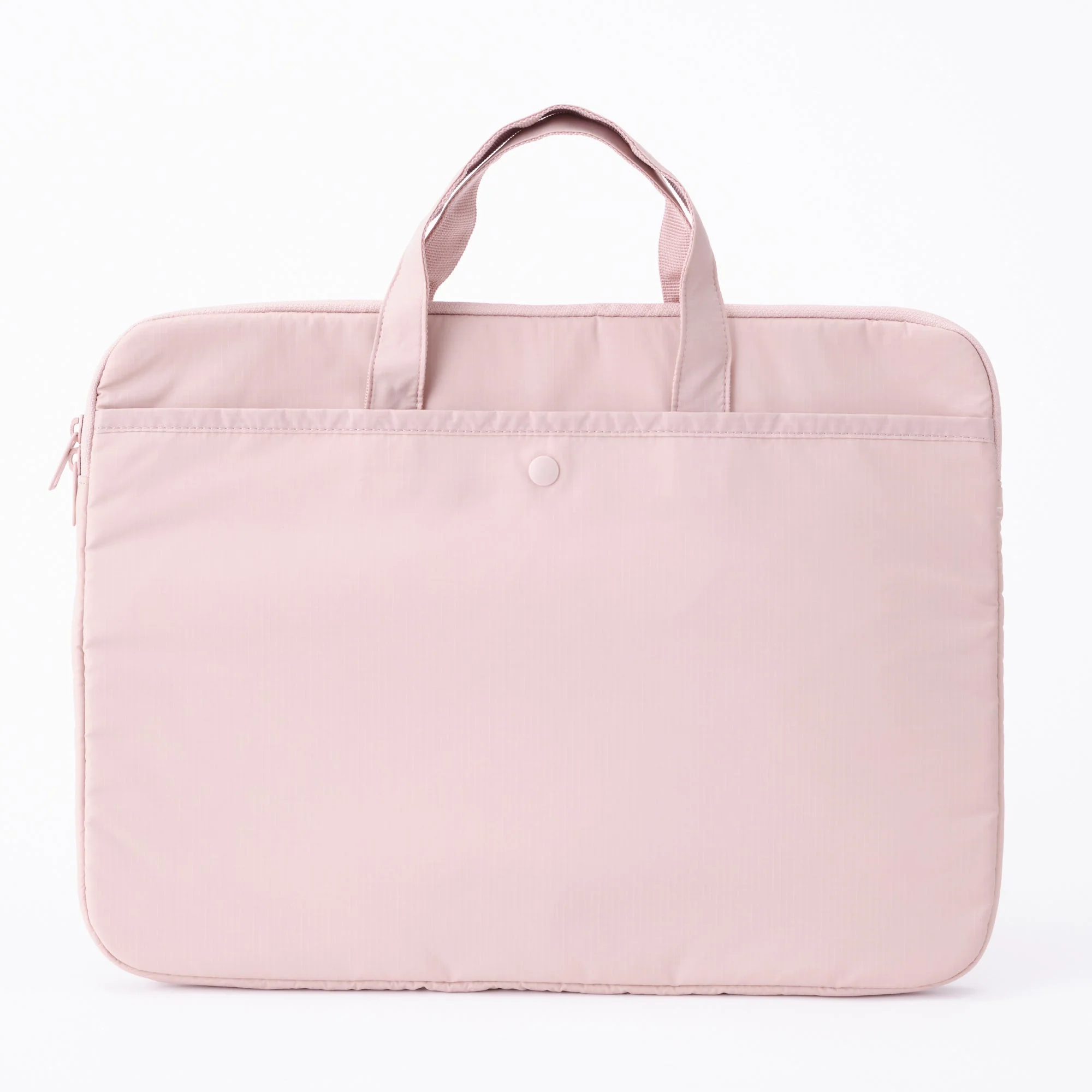 Parachute Cloth Laptop Bag - Pink Beige - Image 3