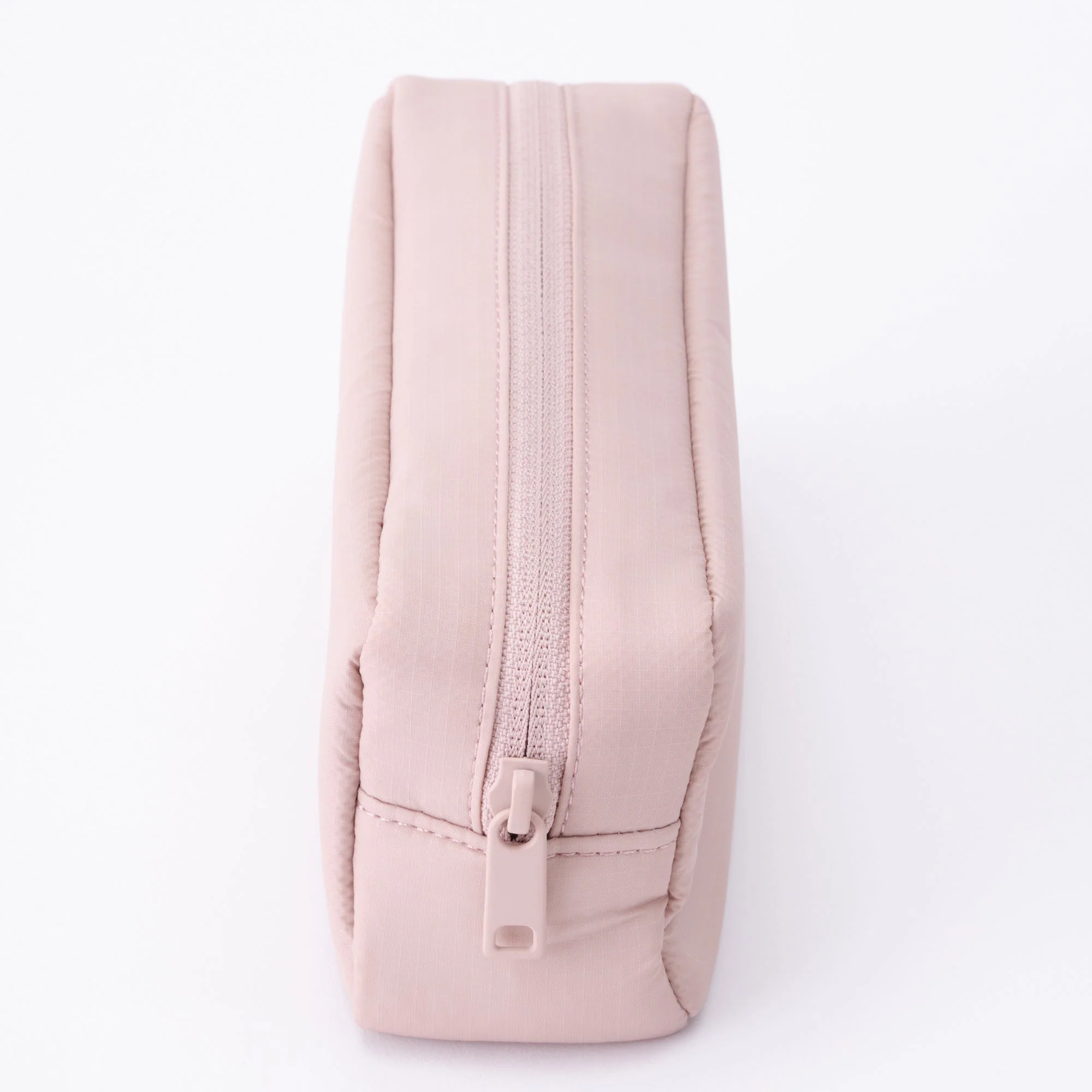 Parachute Cloth Large Pen Case - Pink Beige - Image 4
