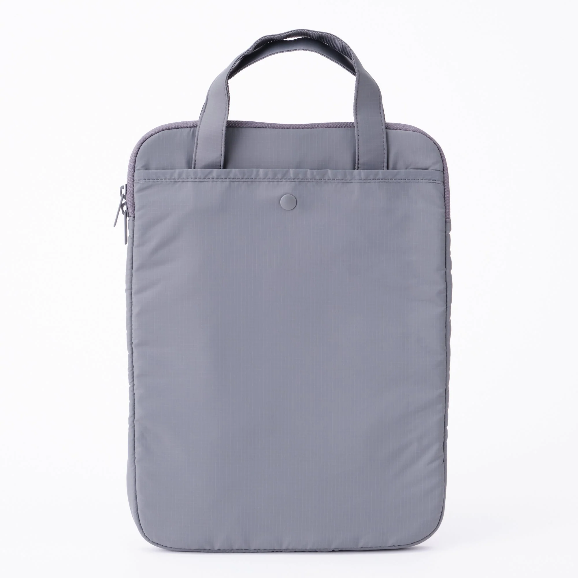 Parachute Cloth Tall Laptop Bag - Gray - Image 3