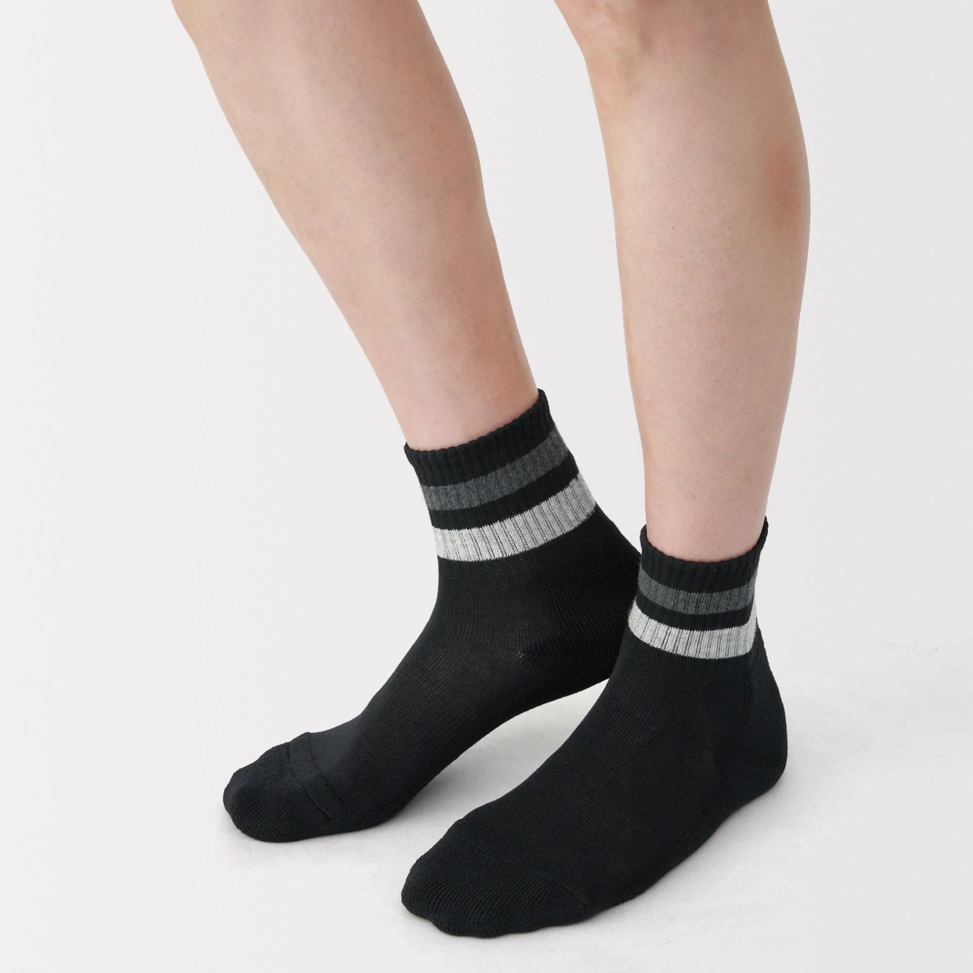 Pile Striped Short Socks - Image 8