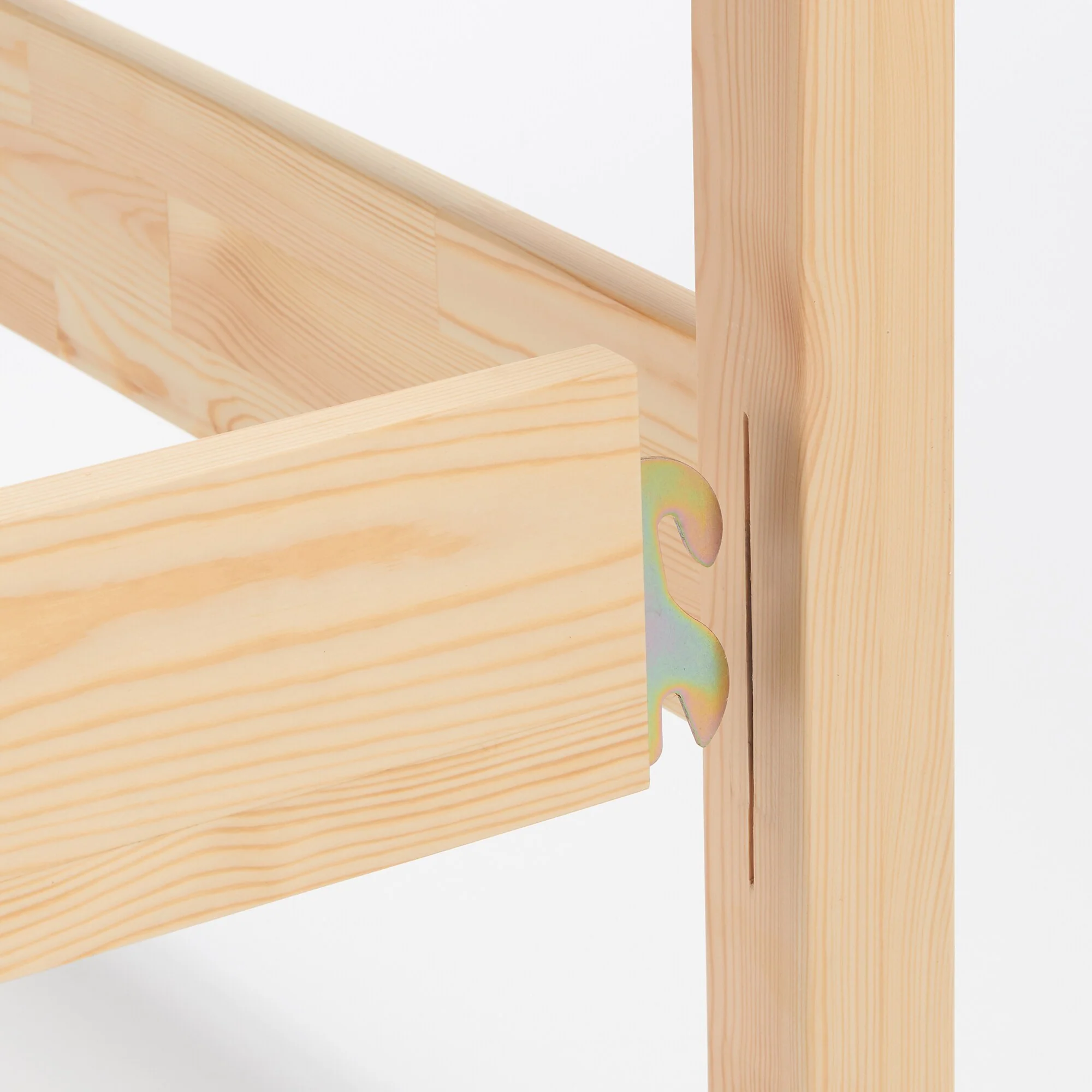 [HD] Pine Wooden Bed - King - Image 7