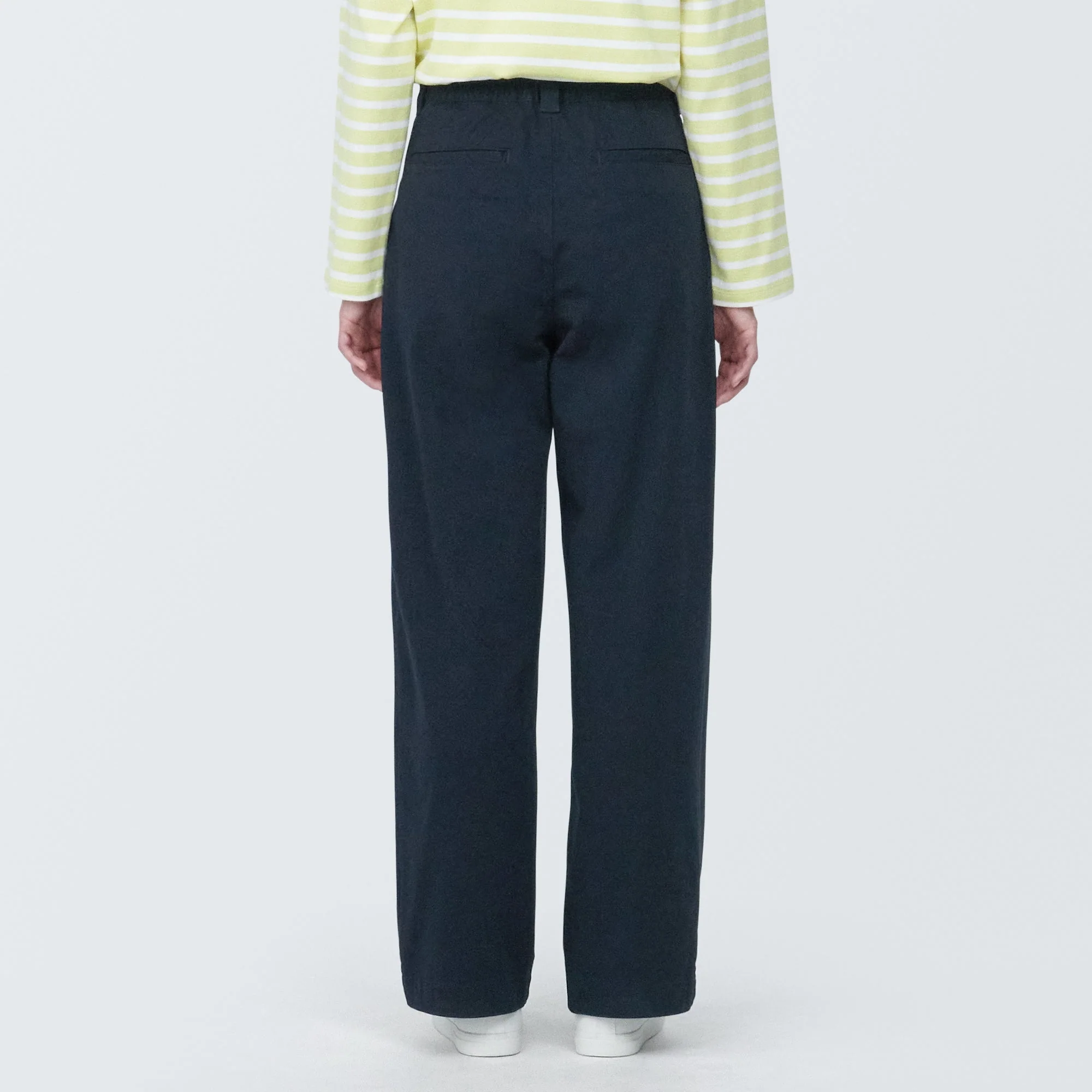 Pleated Wide Chino Pants - Image 26