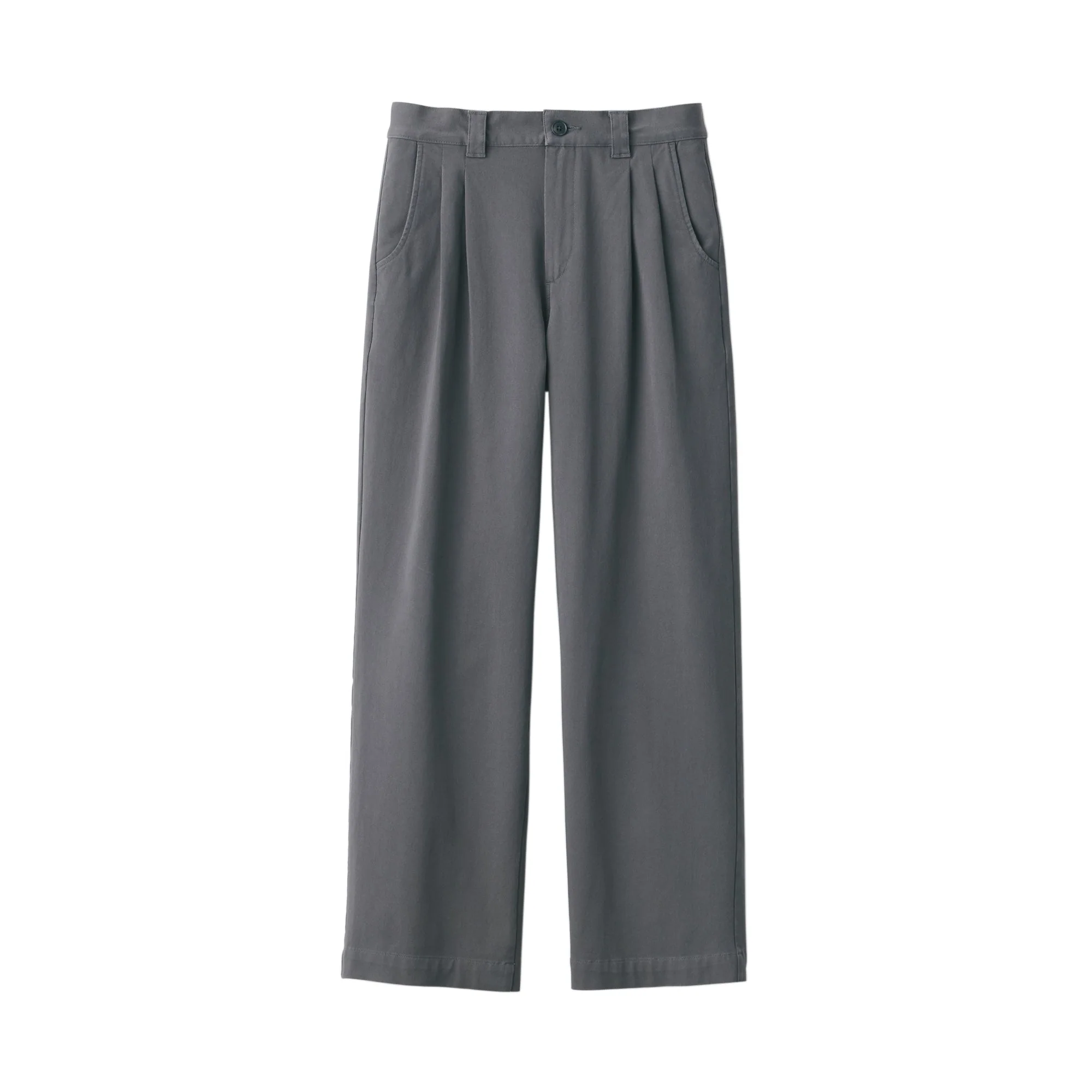 Pleated Wide Chino Pants - Image 32