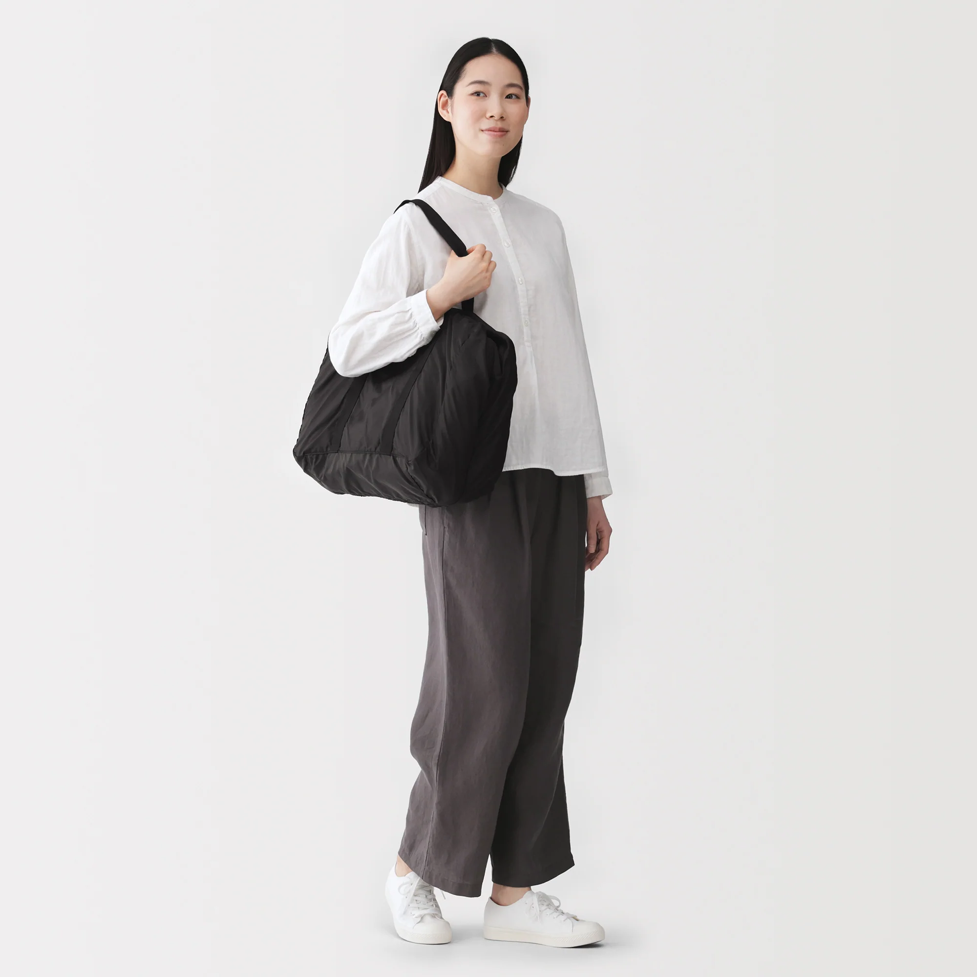 Pocketable Water Repellent Boston Bag 75L - Image 3