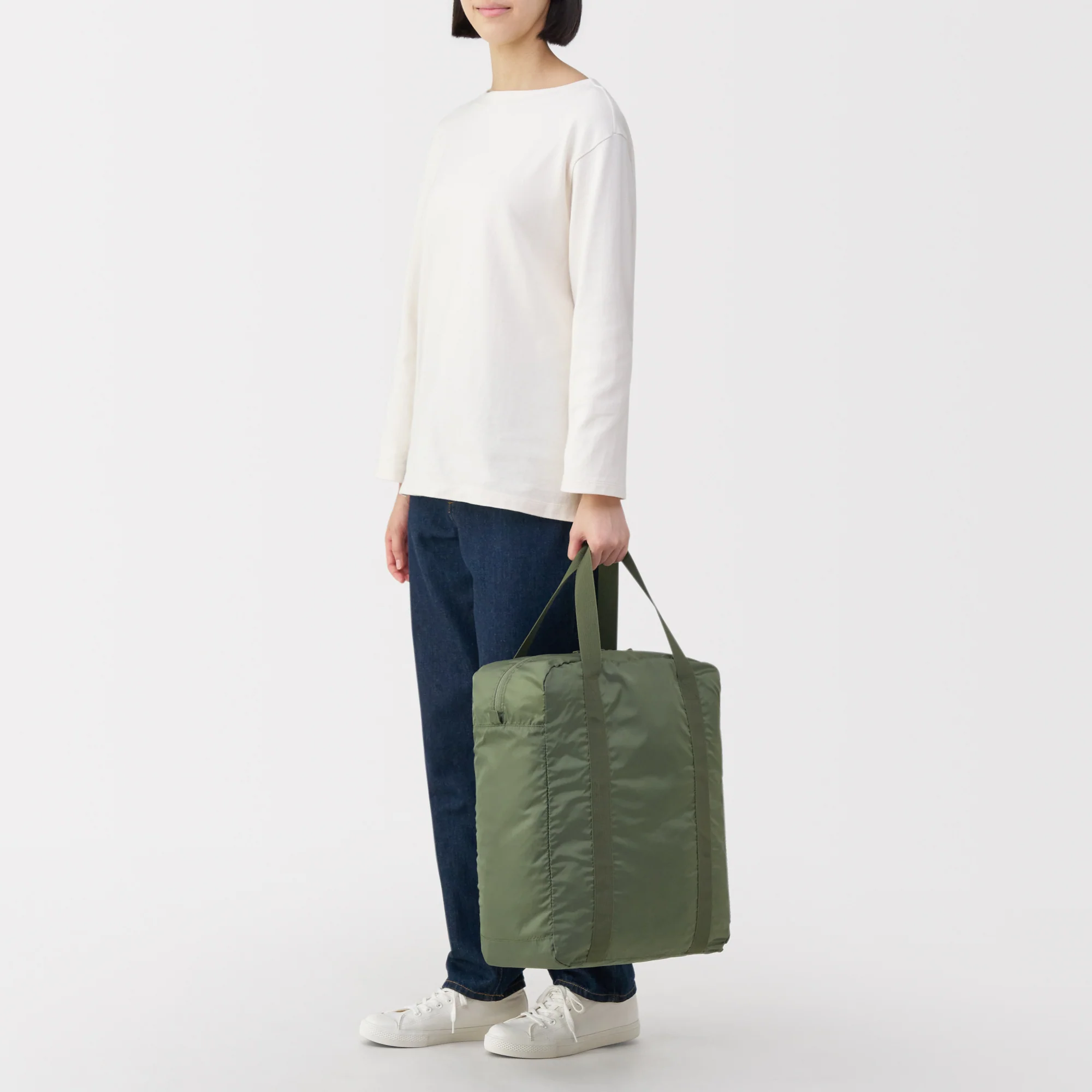 Pocketable Water Repellent Tall Boston Bag - Image 19