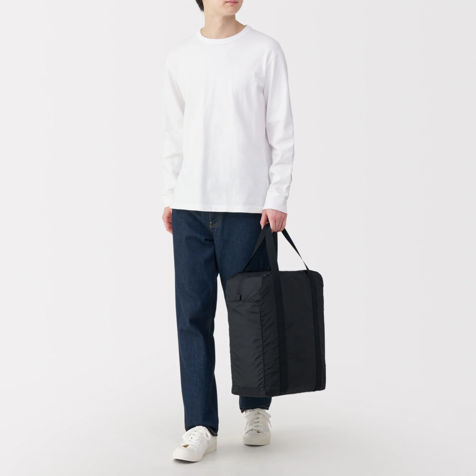 Pocketable Water Repellent Tall Boston Bag - Image 32