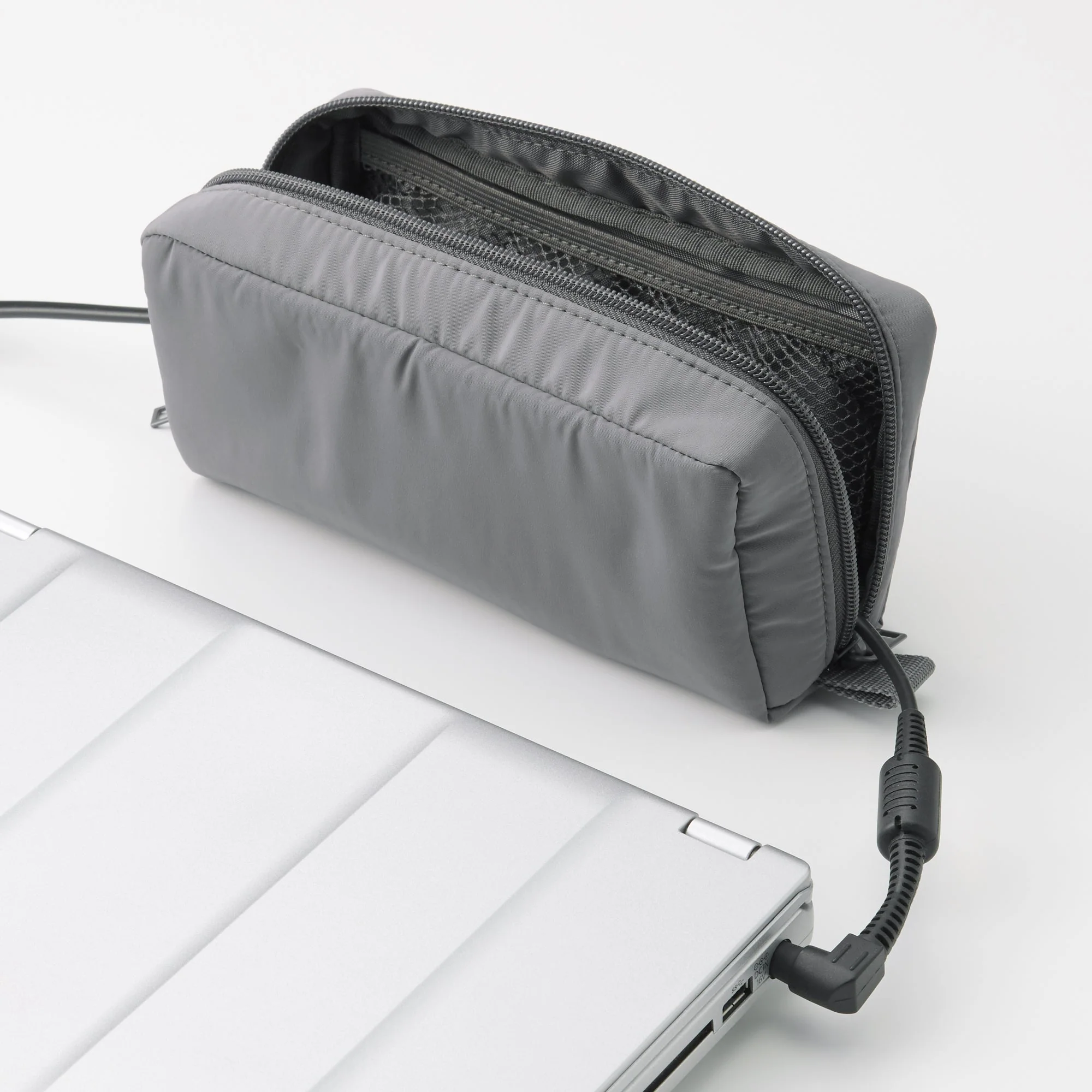 Polyester Gadget Pouch - Gray - Image 7