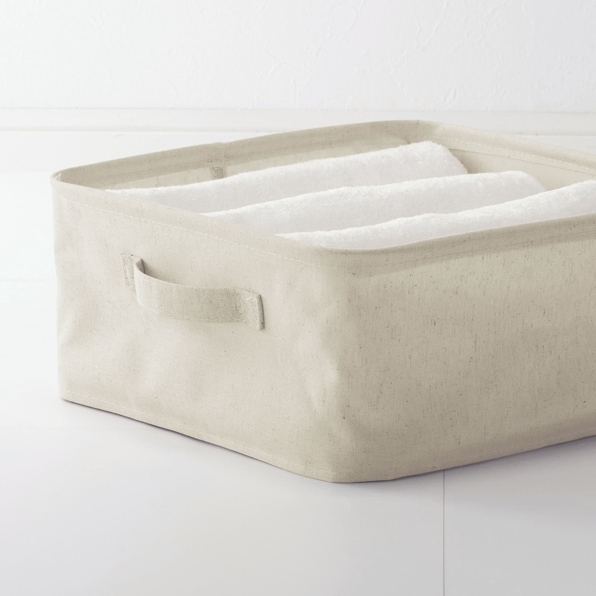 Polyester Linen Soft Box Square - Small - Image 4
